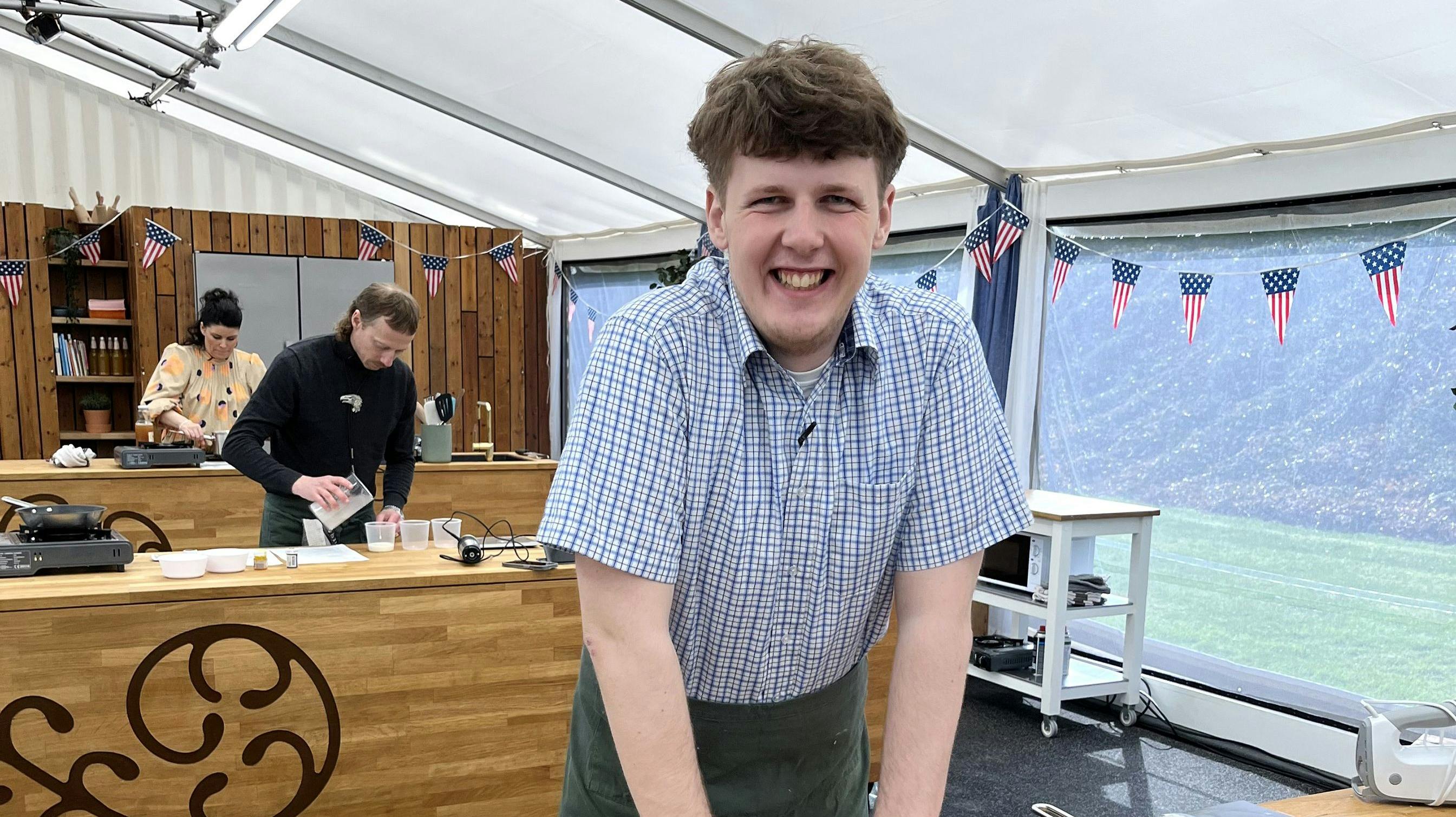 20-årige Anton Kokholm Vejby nåede lørdag endestationen i "Den store bagedyst". 