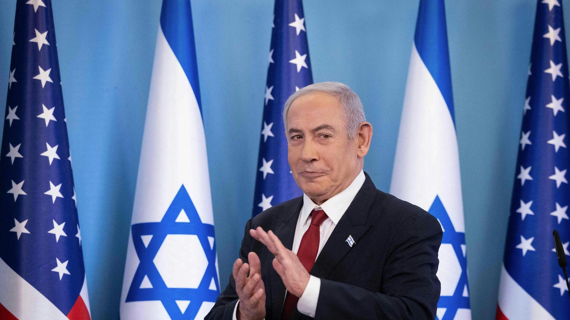 Israels premierminister, Benjamin Netanyahu