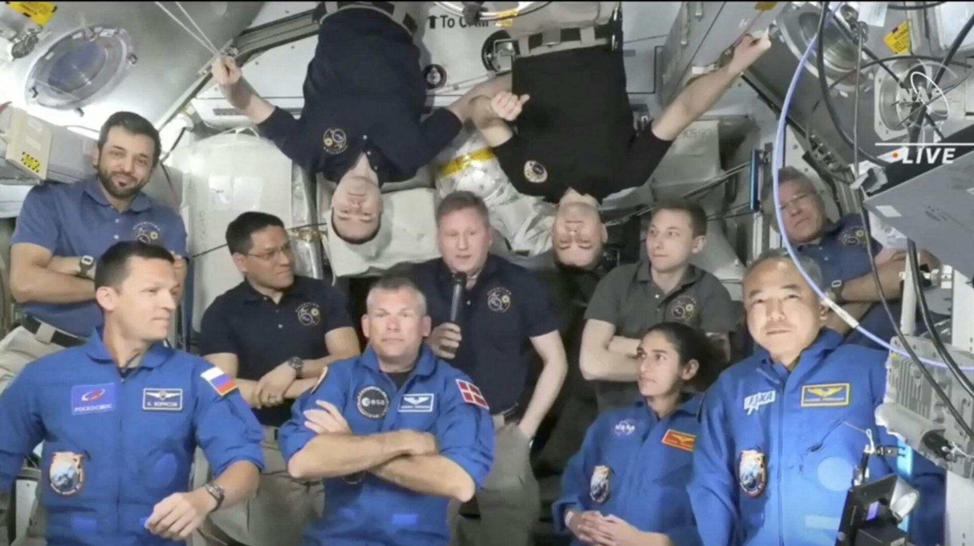 Danske Andreas Mogensen er ombord på Den Internationale Rumstation.