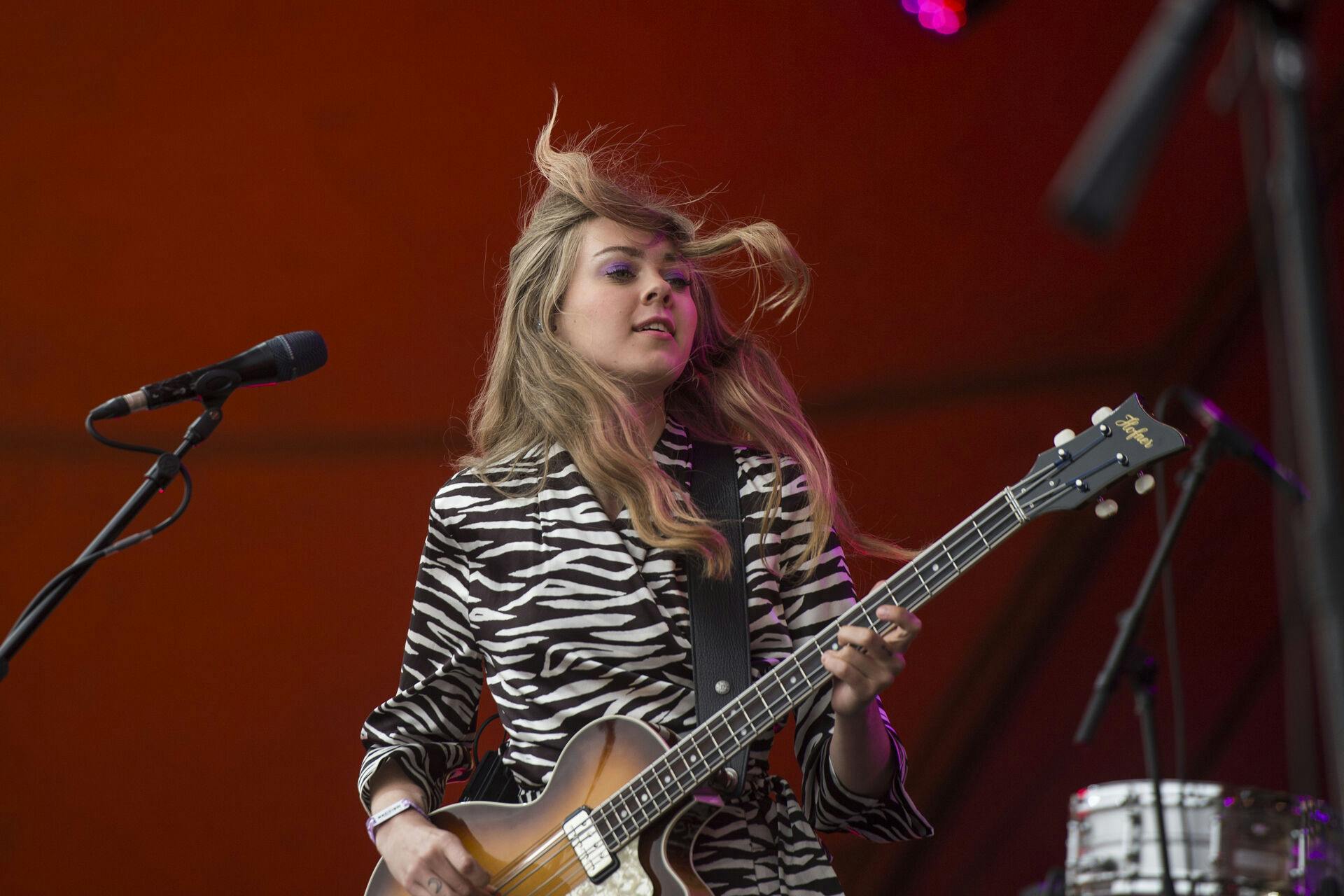 First Aid Kit på Orange scene kl 16:00 torsdag eftermiddag under dette års Roskilde festival.