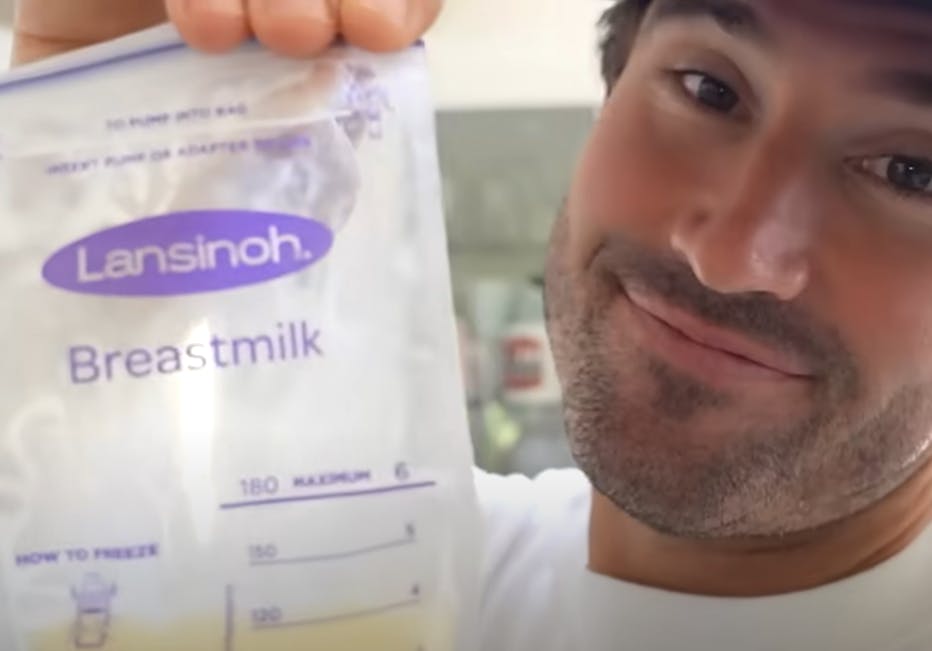 Brody Jenner fandt lidt brystmælk i køleskabet, som, han mente, var perfekt til morgenkaffen.