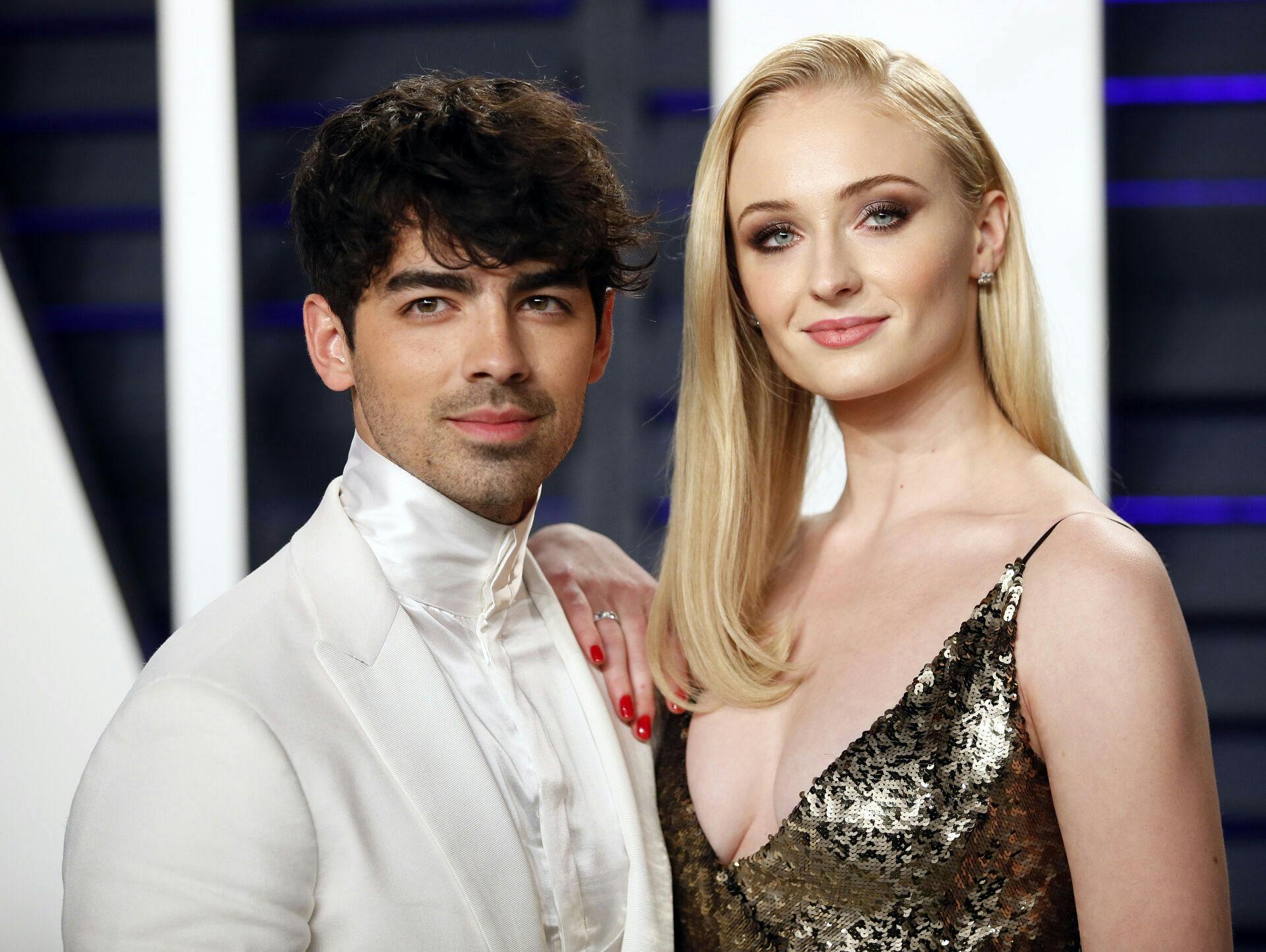 91st Academy Awards - Vanity Fair - Beverly Hills, California, U.S., February 24, 2019 - Joe Jonas and Sophie Turner. REUTERS/Danny Moloshok
