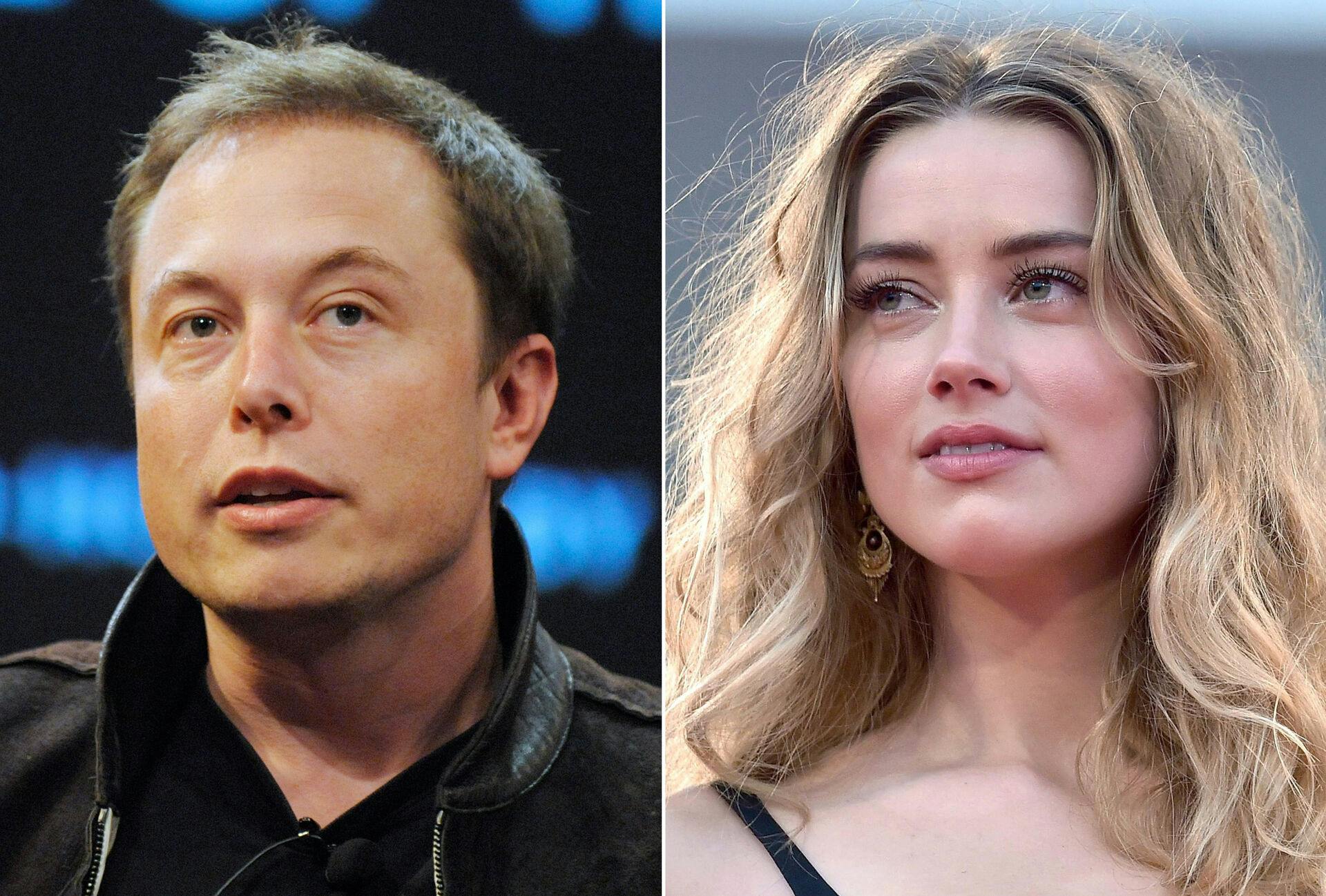 ARCHIV - Tech-Milliardär Elon Musk und US-Schauspielerin Amber Heard. Heard und Musk sind nach kurzer Beziehung wieder getrennt. (zu dpa 'Amber Heard bestätigt Trennung von Elon Musk' vom 10.08.2017) Photo by: picture-alliance/dpa/AP Images