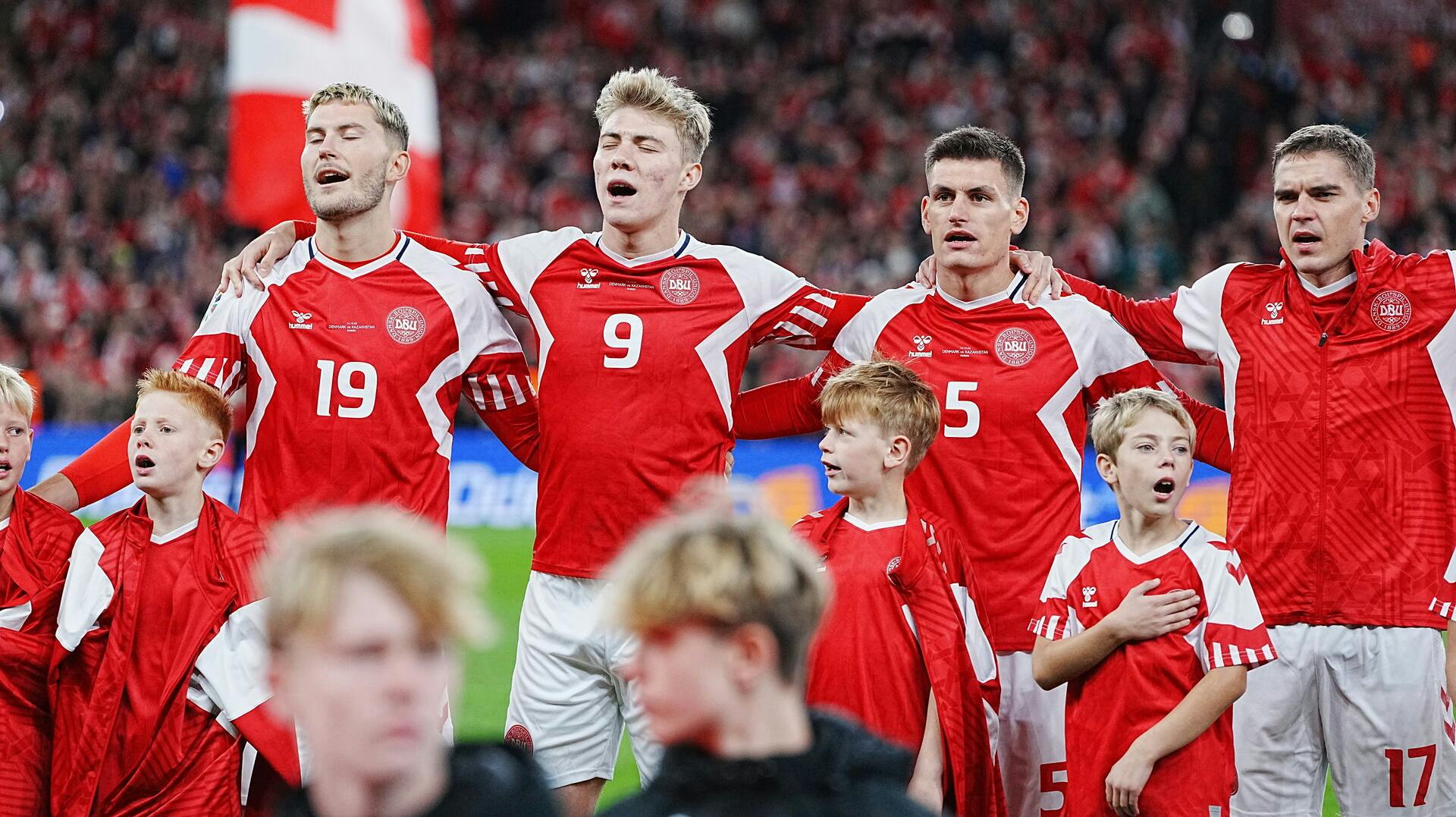 De danske drenge er klar til kamp mod Kasakhstan.