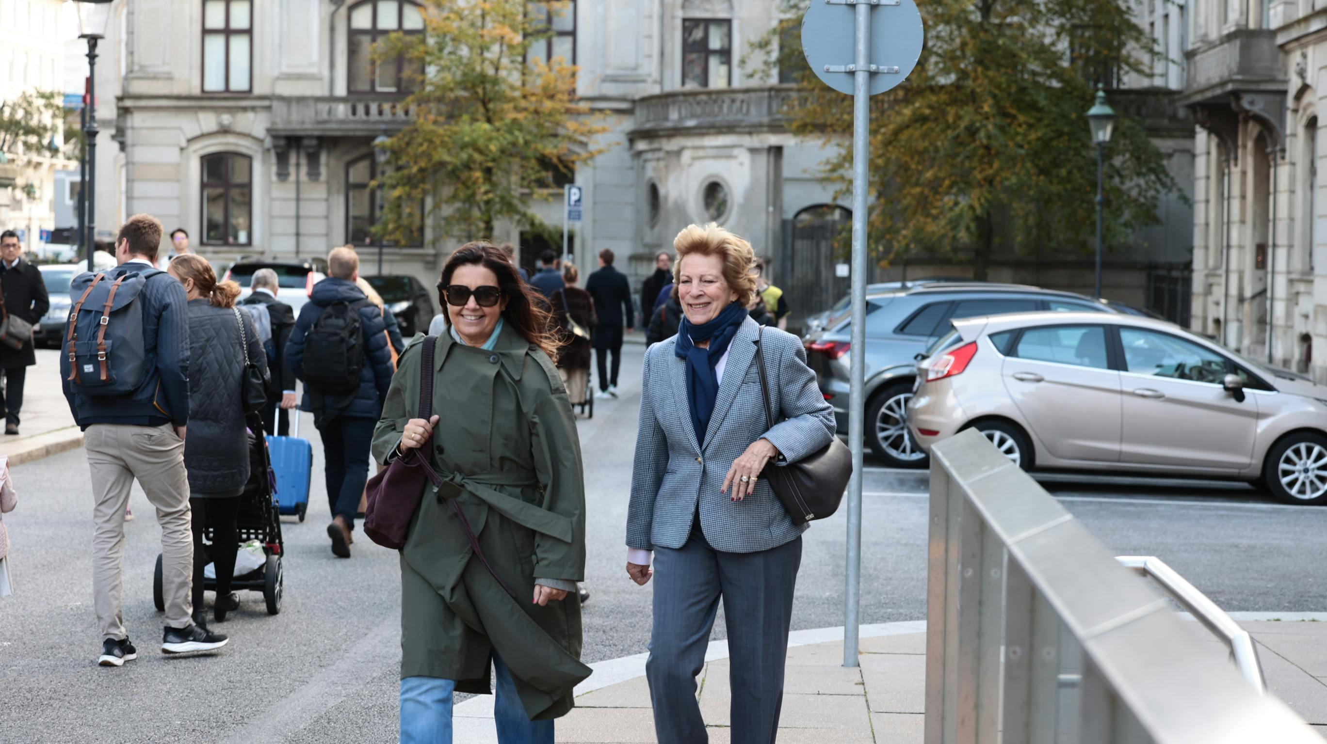 Prinsesse Alexia og dronning Anne-Marie i København.