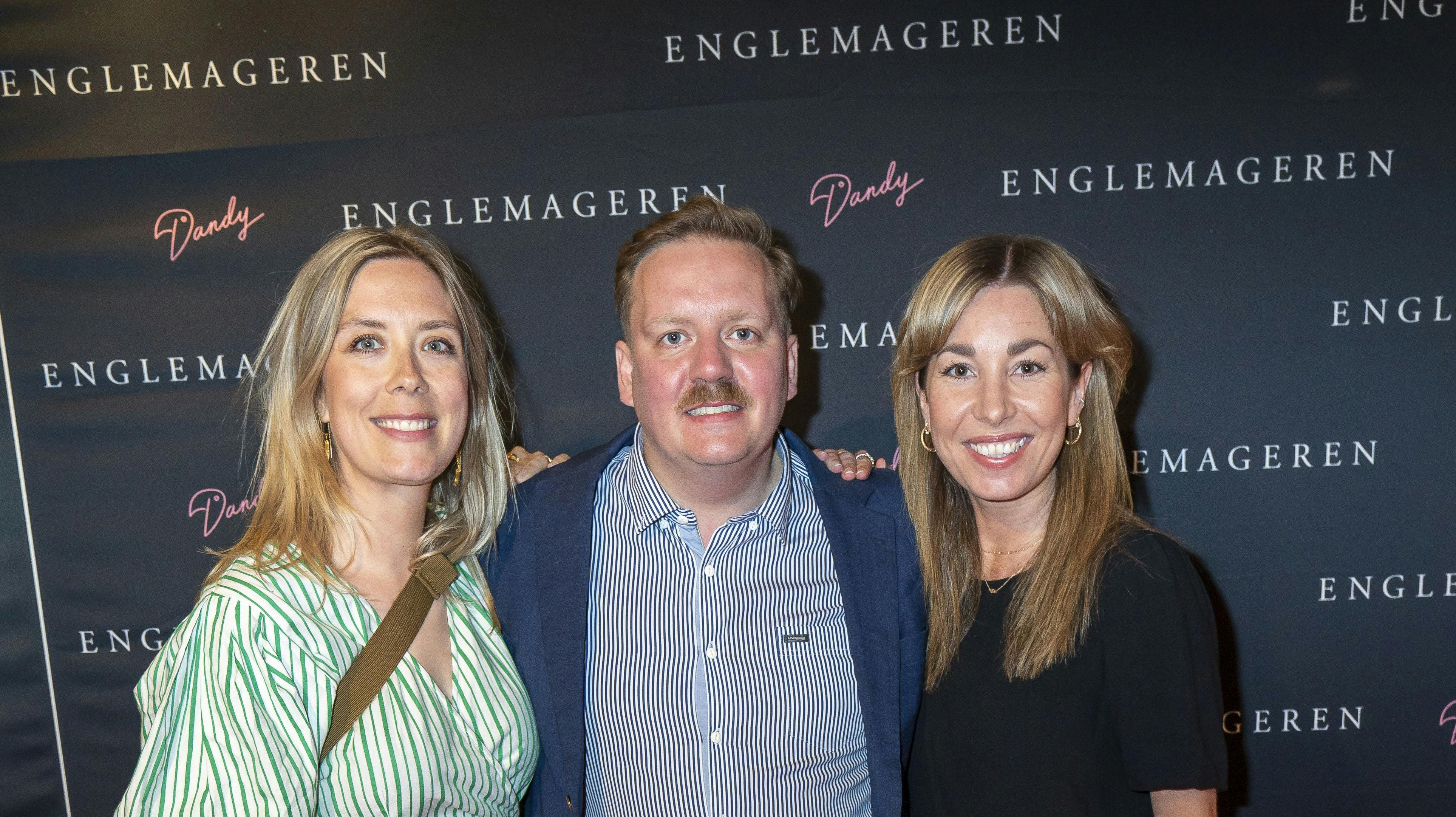 Sofie Jo Kaufamas (tv) afslører en romantisk fortid med DR-vært. Her er hun fotograferet med sine kolleger Jesper Ole Feit og Julie Rudbæk. 