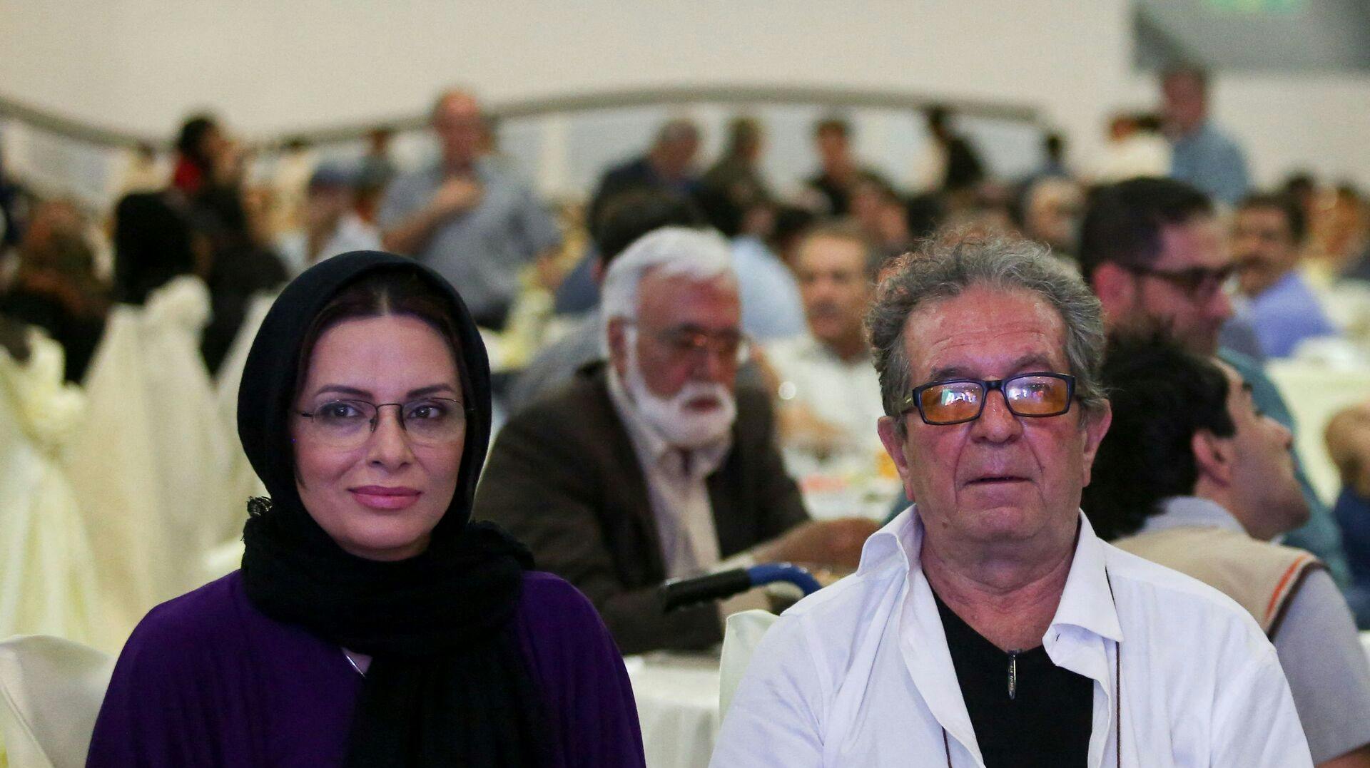 Dariush Mehrjui and his wife Vahida Mohammadifar