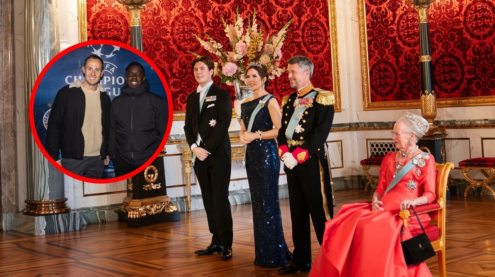 Benjamin Hav var dronning Margrethes overraskelse til prins Christian og alle gæsterne til søndagens fødselsdag. Benjamin Hav havde dog også inviteret en god ven med på scenen.