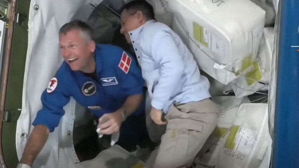 Den danske astronaut Andreas Mogensen ankom 26. august til Den Internationale Rumstation (ISS).