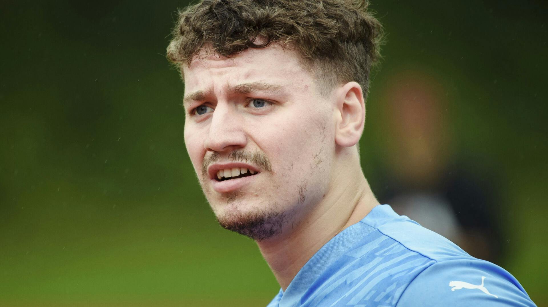 THW Kiel-stjernen Elias Ellefsen á Skipagøtu var blandt gæsterne til prins Christians fødselsdag. 