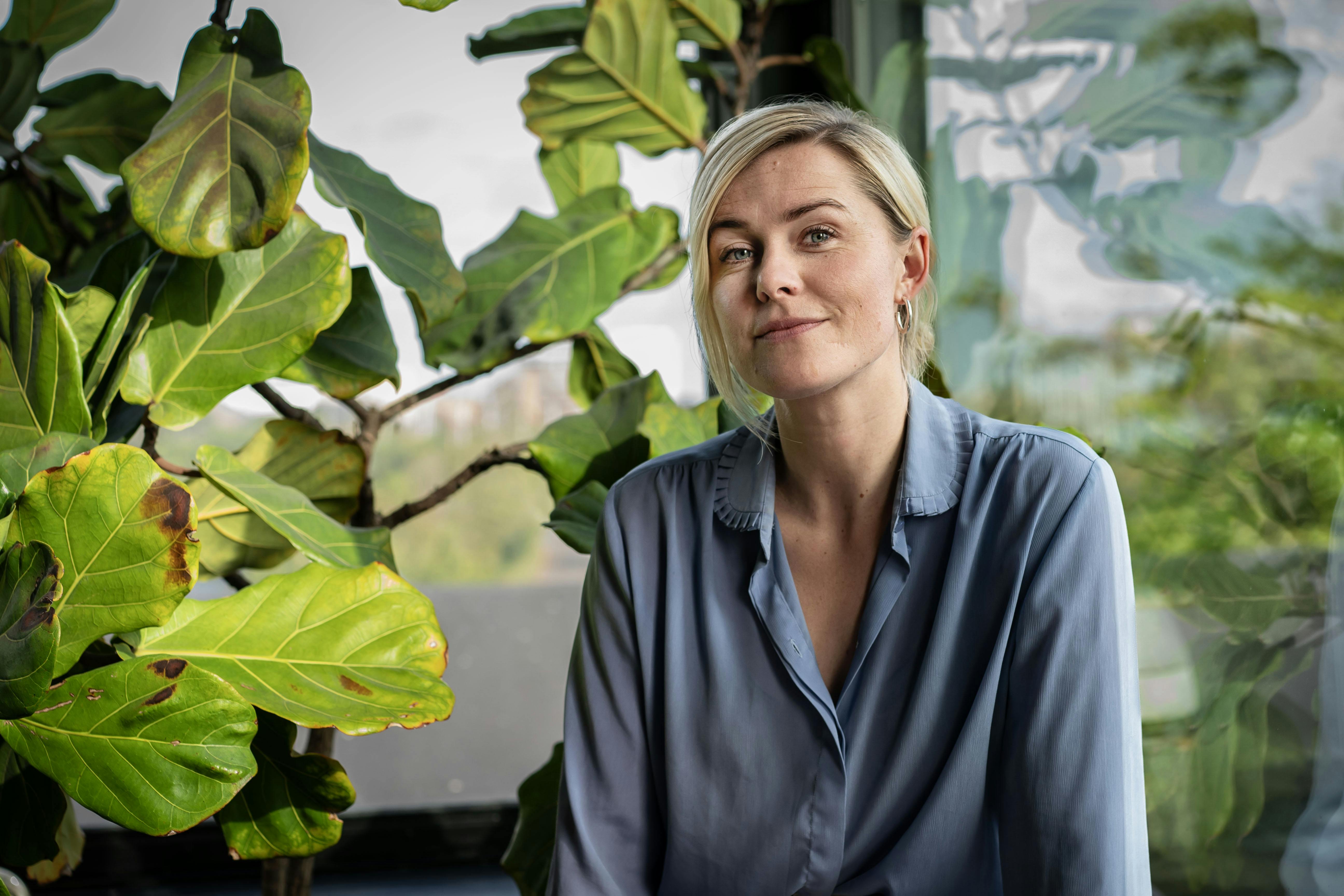 OPGAVE: Pressemøde på sæson 2 af Carmen Curlers. Her Sofie TorpSTED: Langelinie Pavillonen JOURNALIST: Lui og CamillaFOTOGRAF: Hanne JuulDATO: 20231004