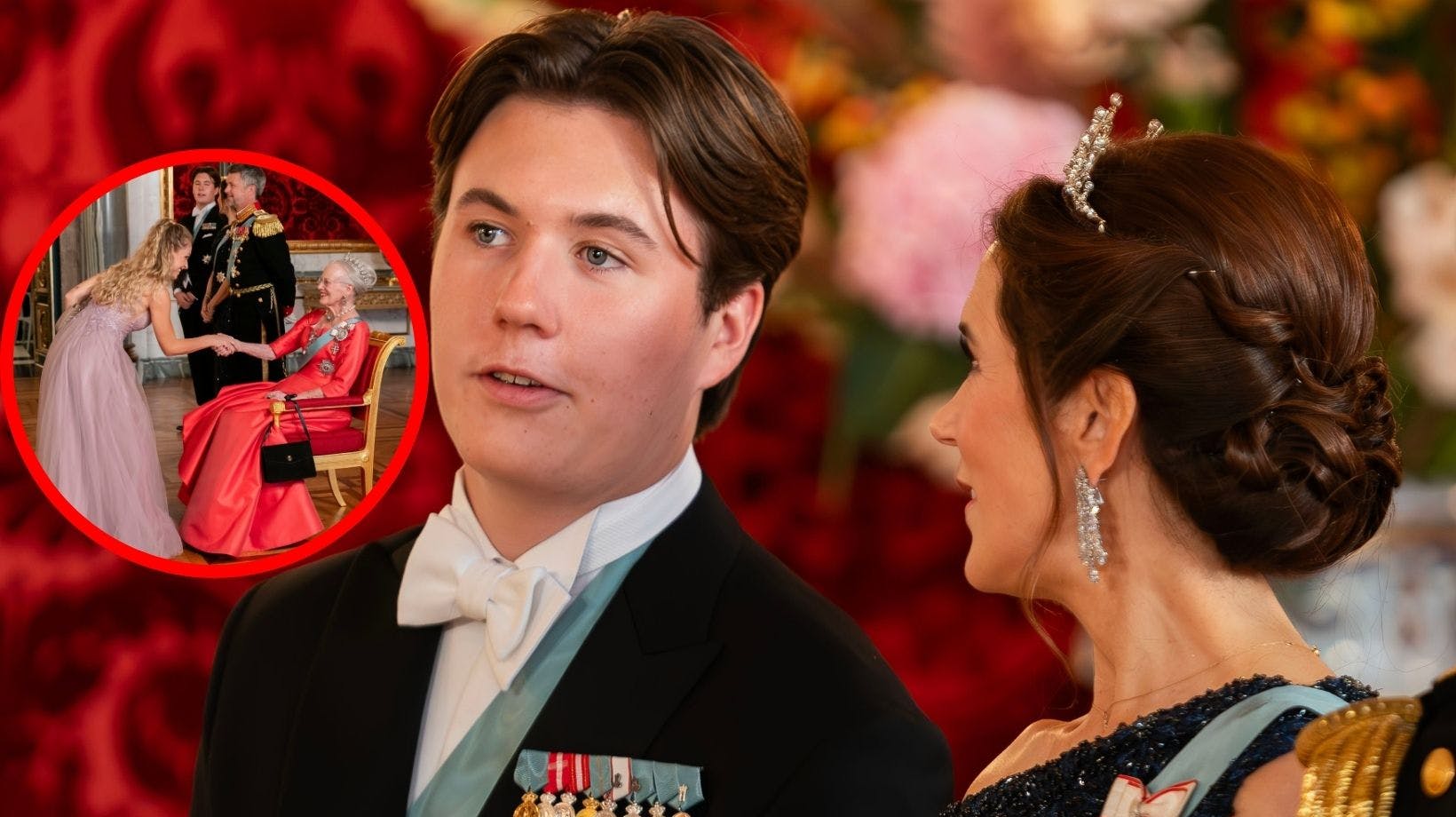 Jasmin Lind havde glemt sit ID derhjemme, og derfor kom hun ikke helt til tiden, da prins Christian havde inviteret til fødselsdagsbal på Christiansborgs Slot.