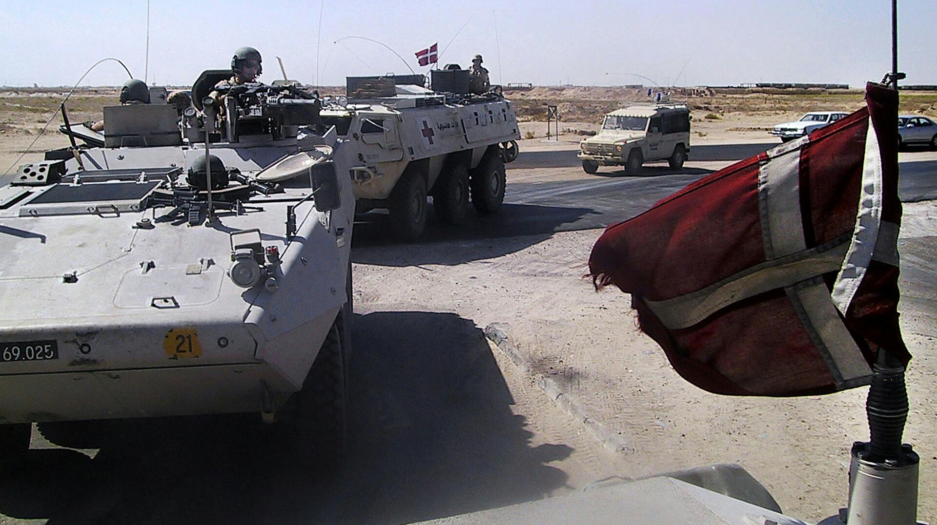 Camp Danevang i nærheden af Basra, Irak.