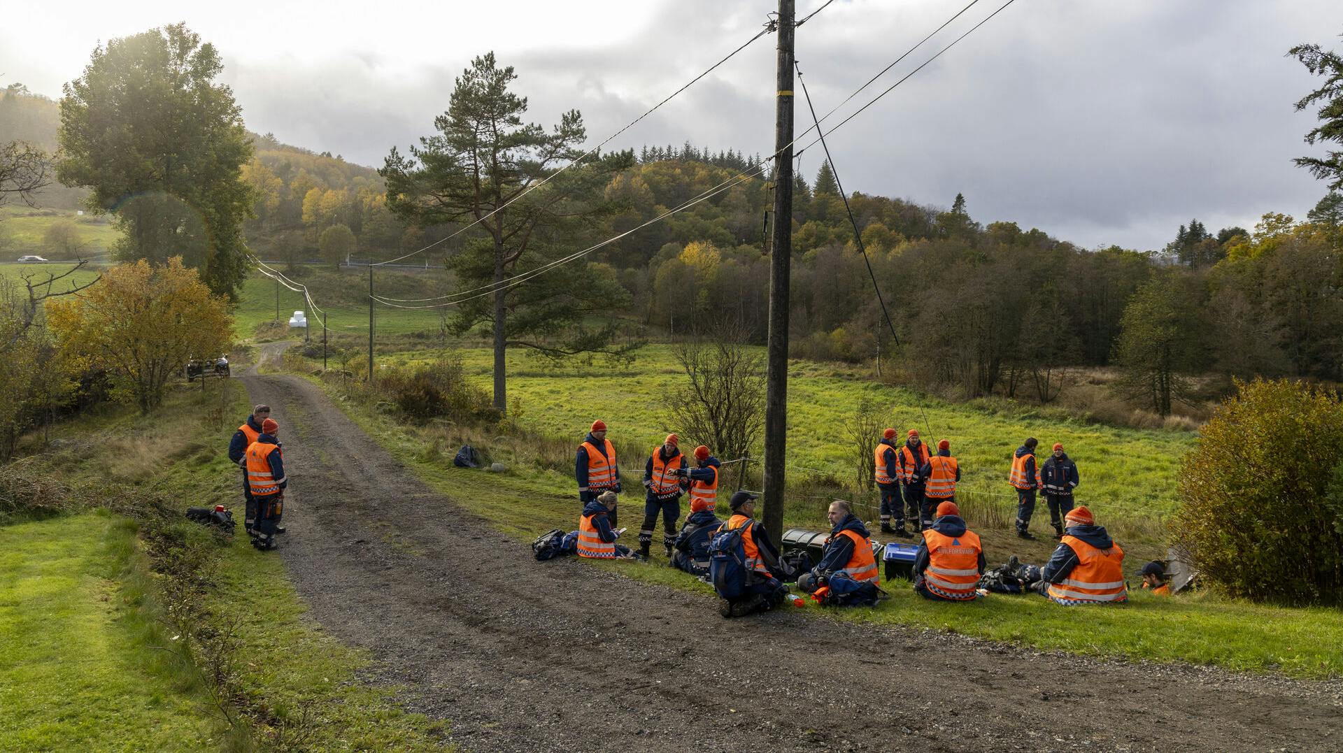 Et hav af frivillige har deltaget i eftersøgningen af den syvårige dreng.