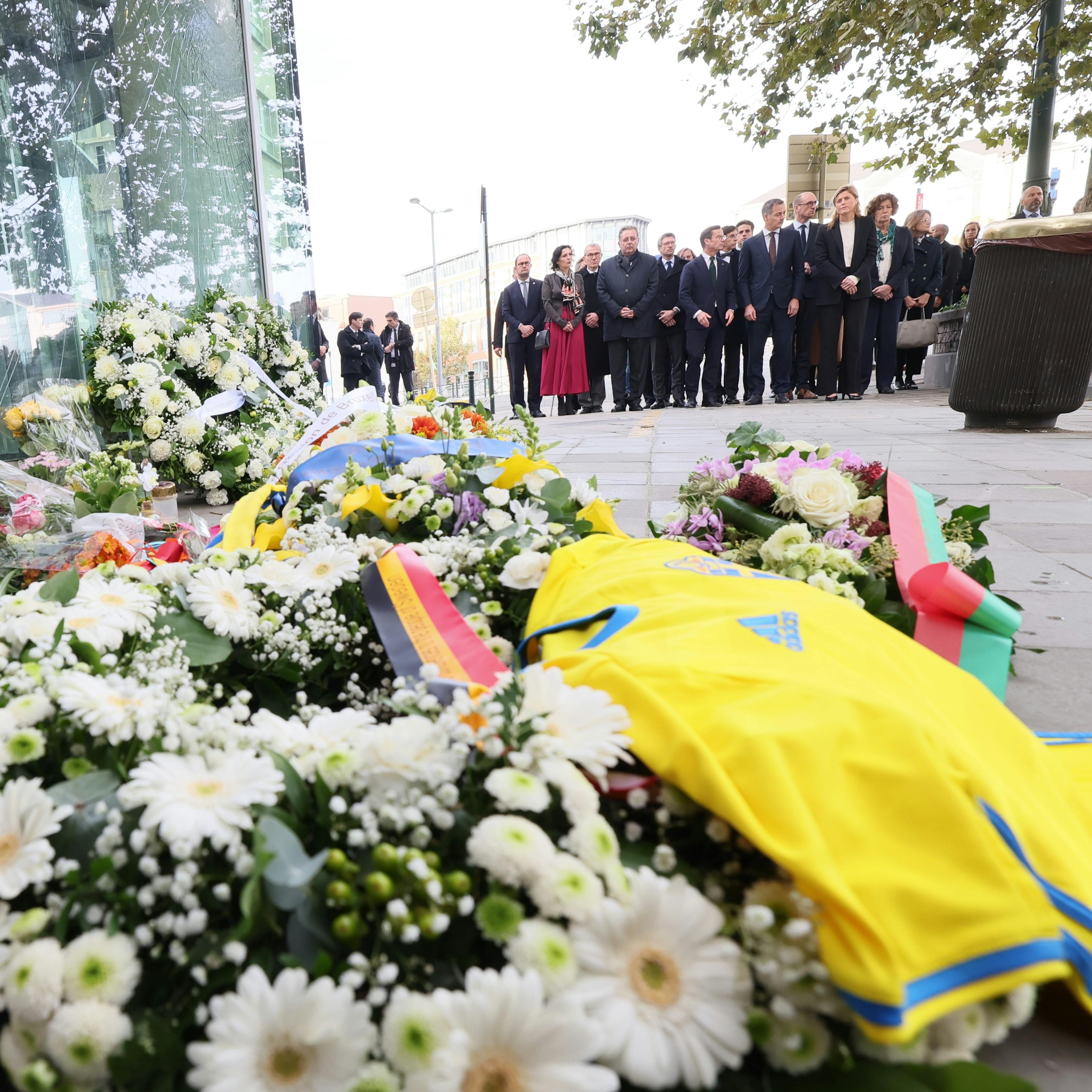 To svenske mænd mistede mandag livet, da de blev skudt i Bruxelles.