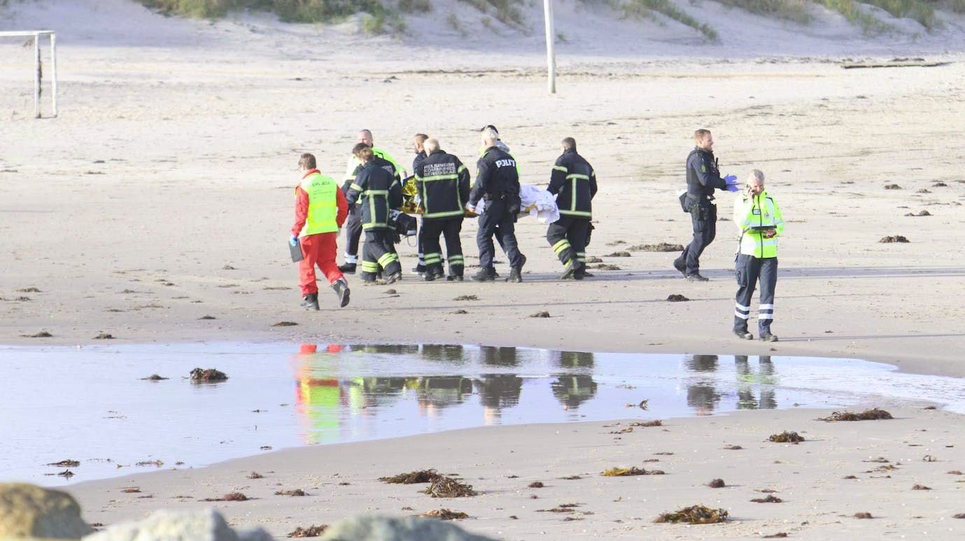 Manden blev fundet livløs på Hornbæk Havn.