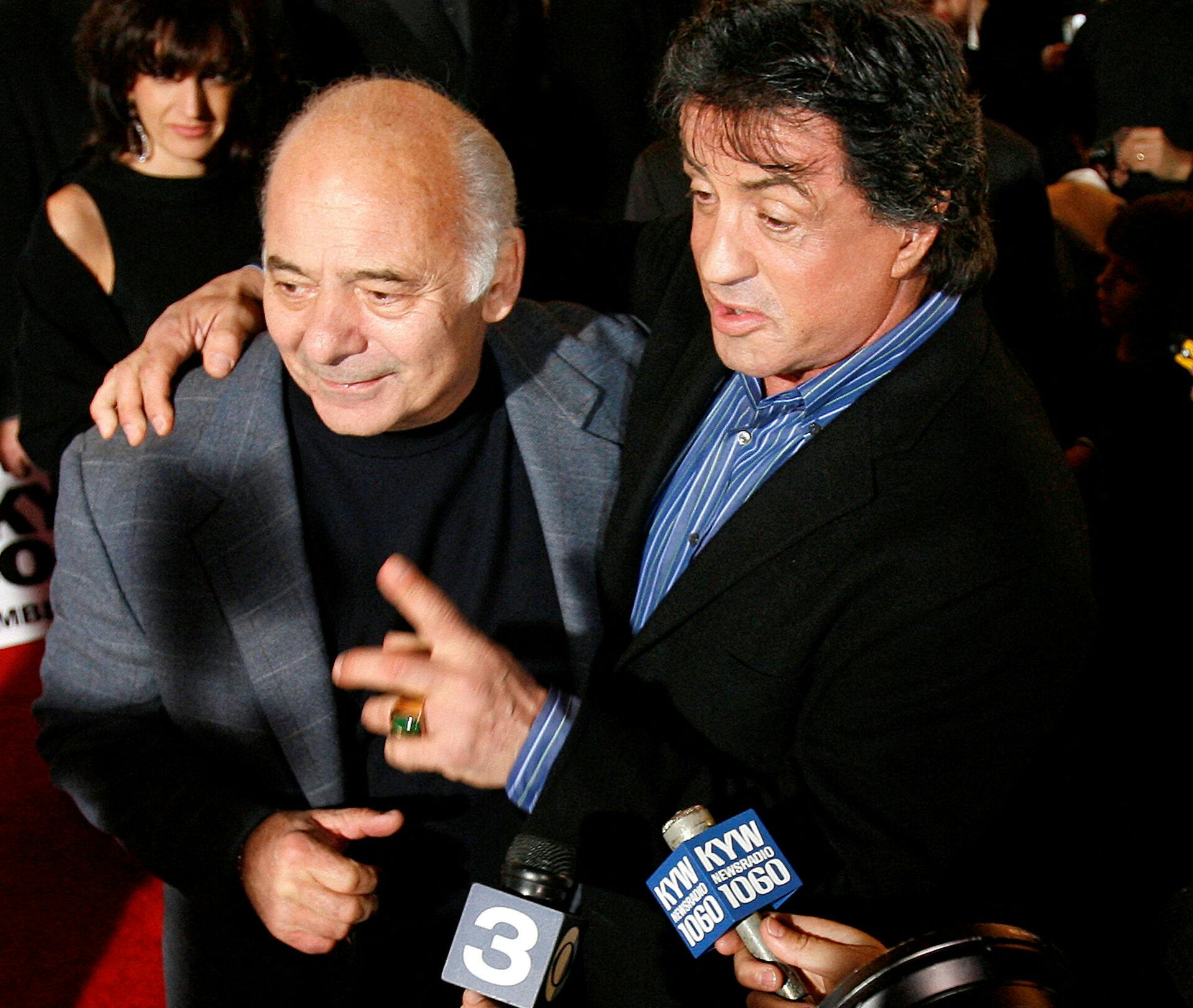 Sylvester Stallone og Burt Young