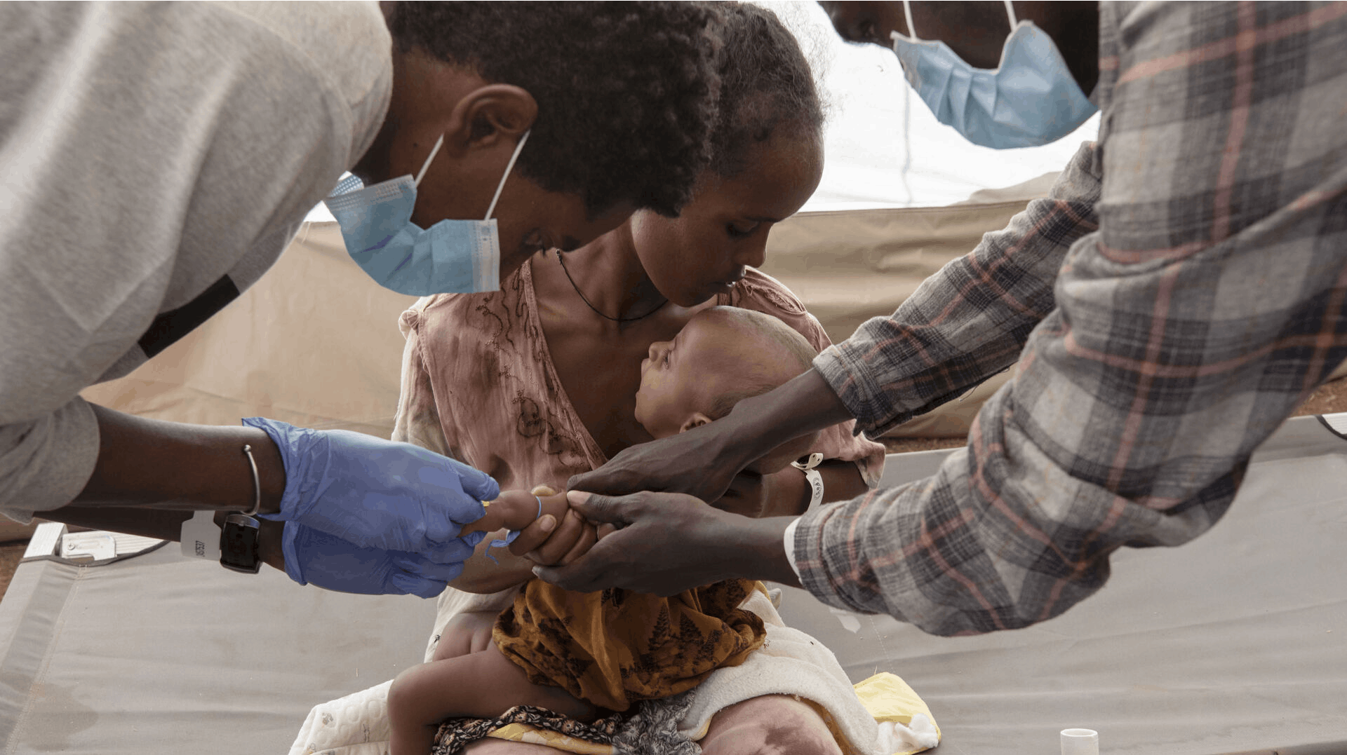 Sudan står over for en humanitær katastrofe. 