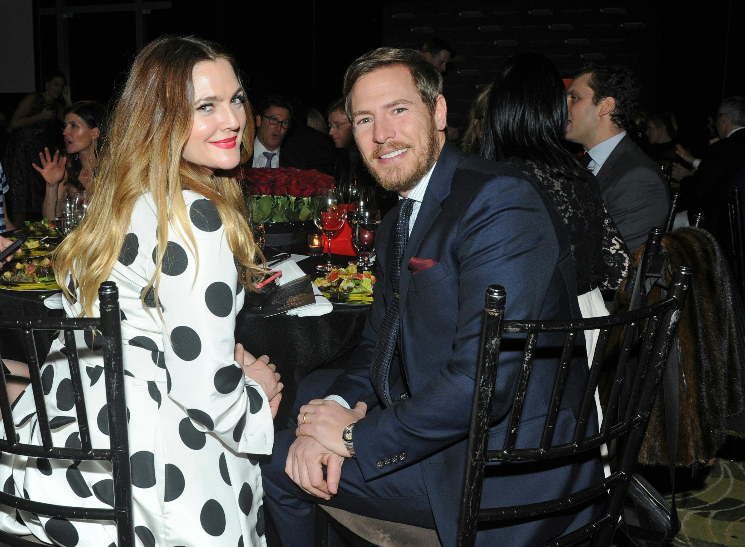 IMAGE DISTRIBUTED FOR NEWYORK-PRESBYTERIAN HOSPITAL - Drew Barrymore and Will Kopelman attend the Plates for Pediatrics dinner benefiting the NewYork-Presbyterian Phyllis and David Komansky Center for Children's Health at the Mandarin Oriental, Thursday, Jan. 21, 2016, in New York. (Diane Bondareff/AP Images for NewYork-Presbyterian Hospital)