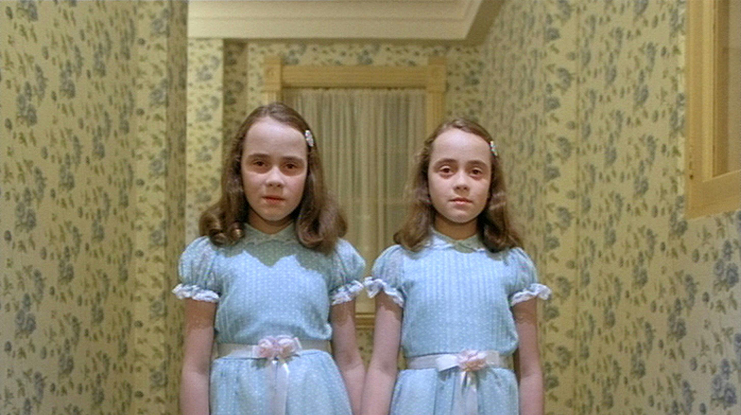 Lisa Burns & Louise Burns  Characters: Grady Twin Daughter, Grady Twin Daughter Film: The Shining (USA/UK 1980)  / Literaturverfilmung (Based On The Book By Stephen King) Director: Stanley Kubrick 23 May 1980     Date: 23 May 1980