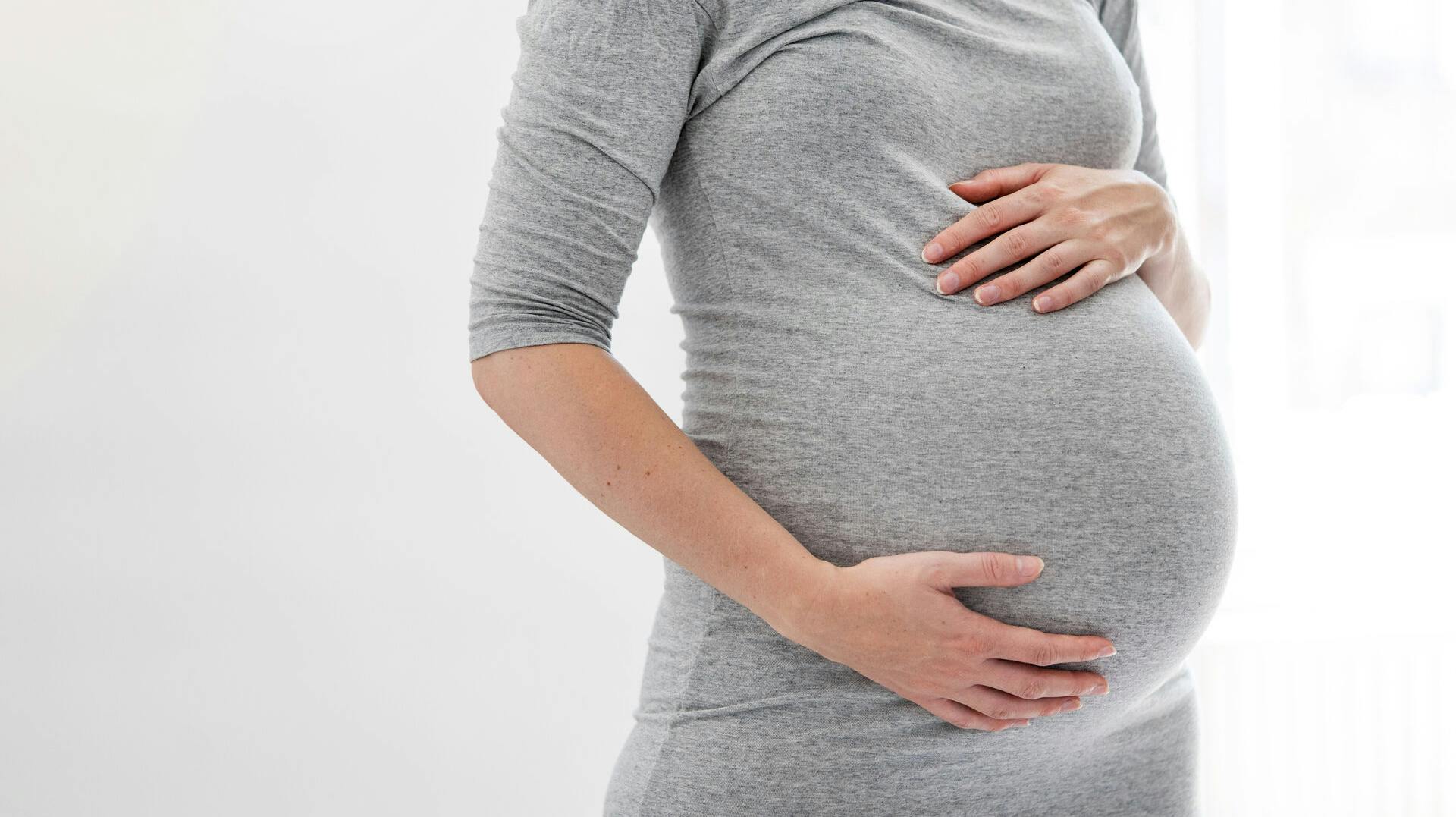 Gravid kvinde i 32. uge, fredag den 26. juli 2019.