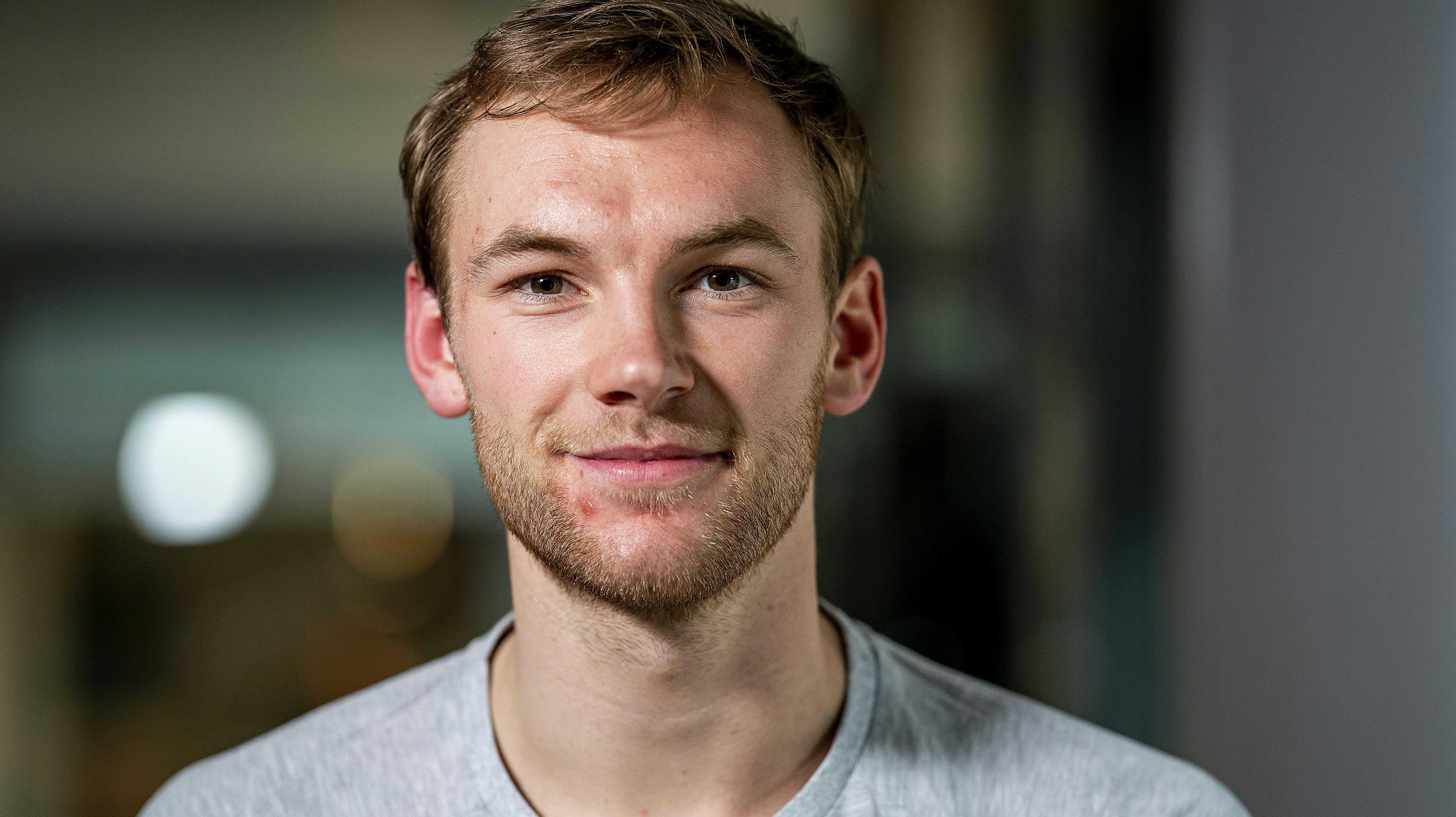 Mathias Gidsel trives i store Berlin - langt væk fra Danmark. 