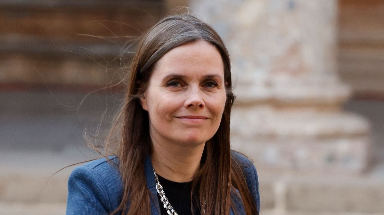 Statsminister Katrín Jakobsdóttir ventes at være blandt de strejkende.