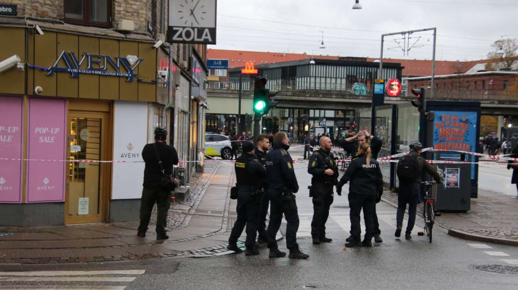 Knivstikkeri på Nørrebro Station