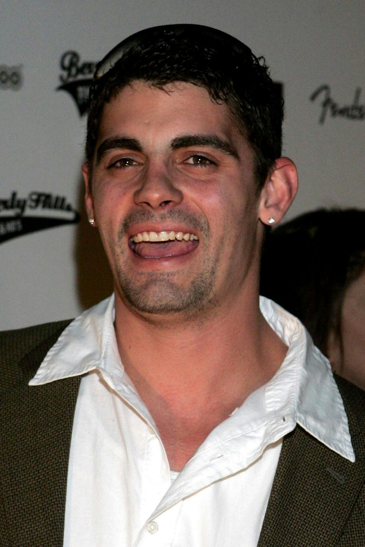 Jason Alexander, Britney Spears' childhood friend who was married to her before the marriage was annulled in 2004, poses during the opening of the Beverly Hills Pimps and Hos clothing store, to benefit Peace Over Violence, Friday, Dec. 8, 2006, in Los Angeles. (AP Photo/Danny Moloshok)