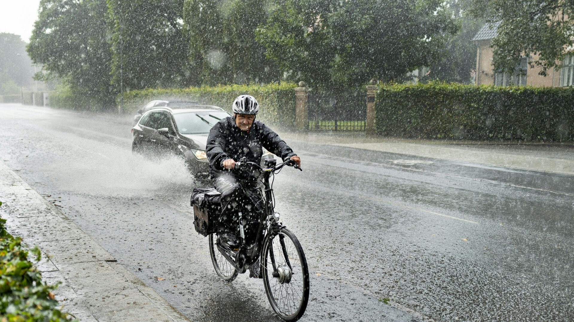 DMI varsler kraftig regn i Jylland.