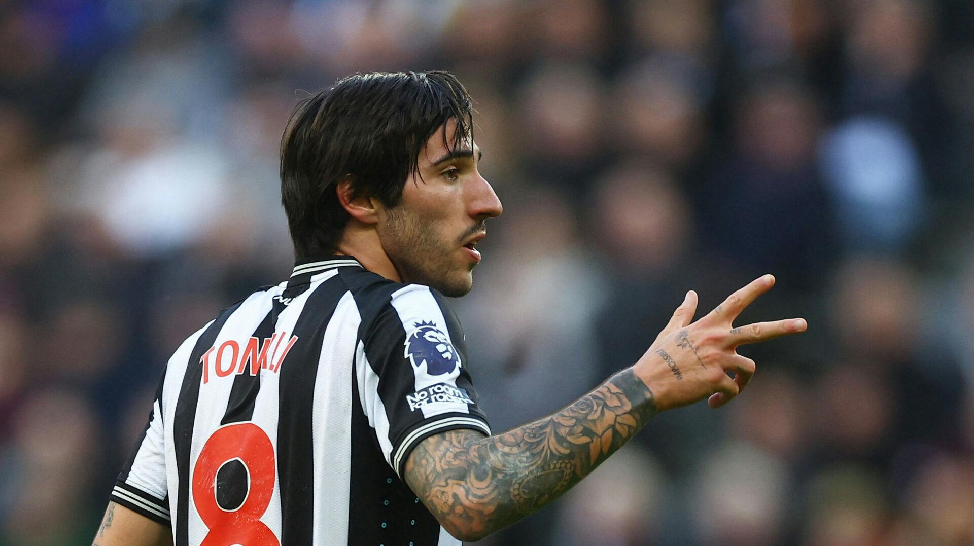 Tonali kommer ikke i aktion for Newcastle eller Italien de næste 10 måneder.