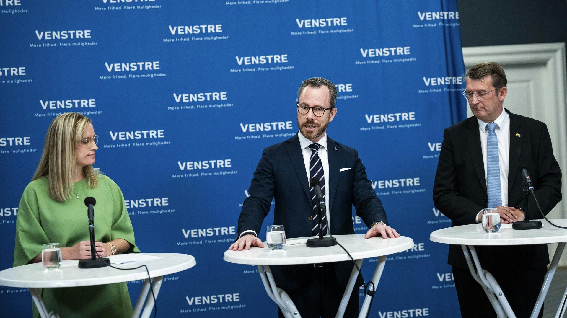Troels Lund Poulsen vil være formand og Stepanie Lose næstformand for Venstre.