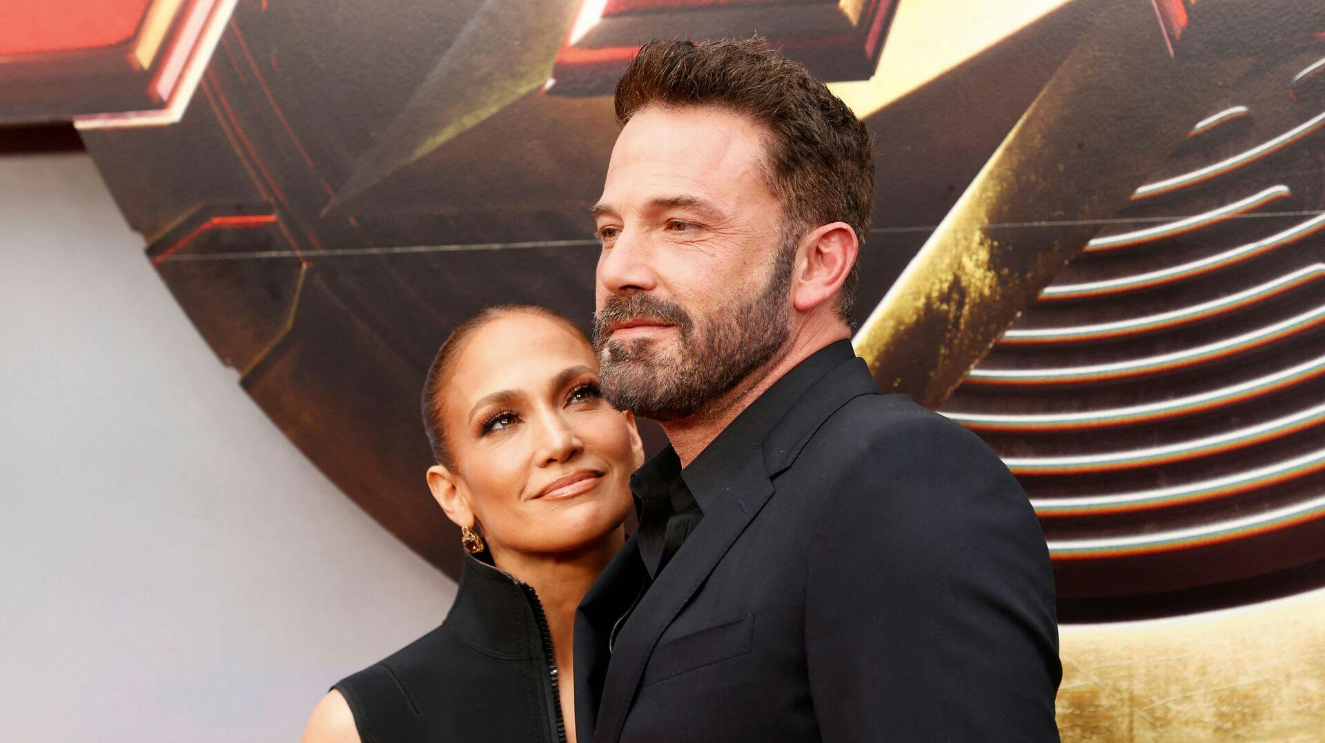 US actors Jennifer Lopez (L) and Ben Affleck arrive for the world premiere of "The Flash" at Ovation Hollywood in Hollywood, California, on June 12, 2023. (Photo by Michael Tran / AFP)