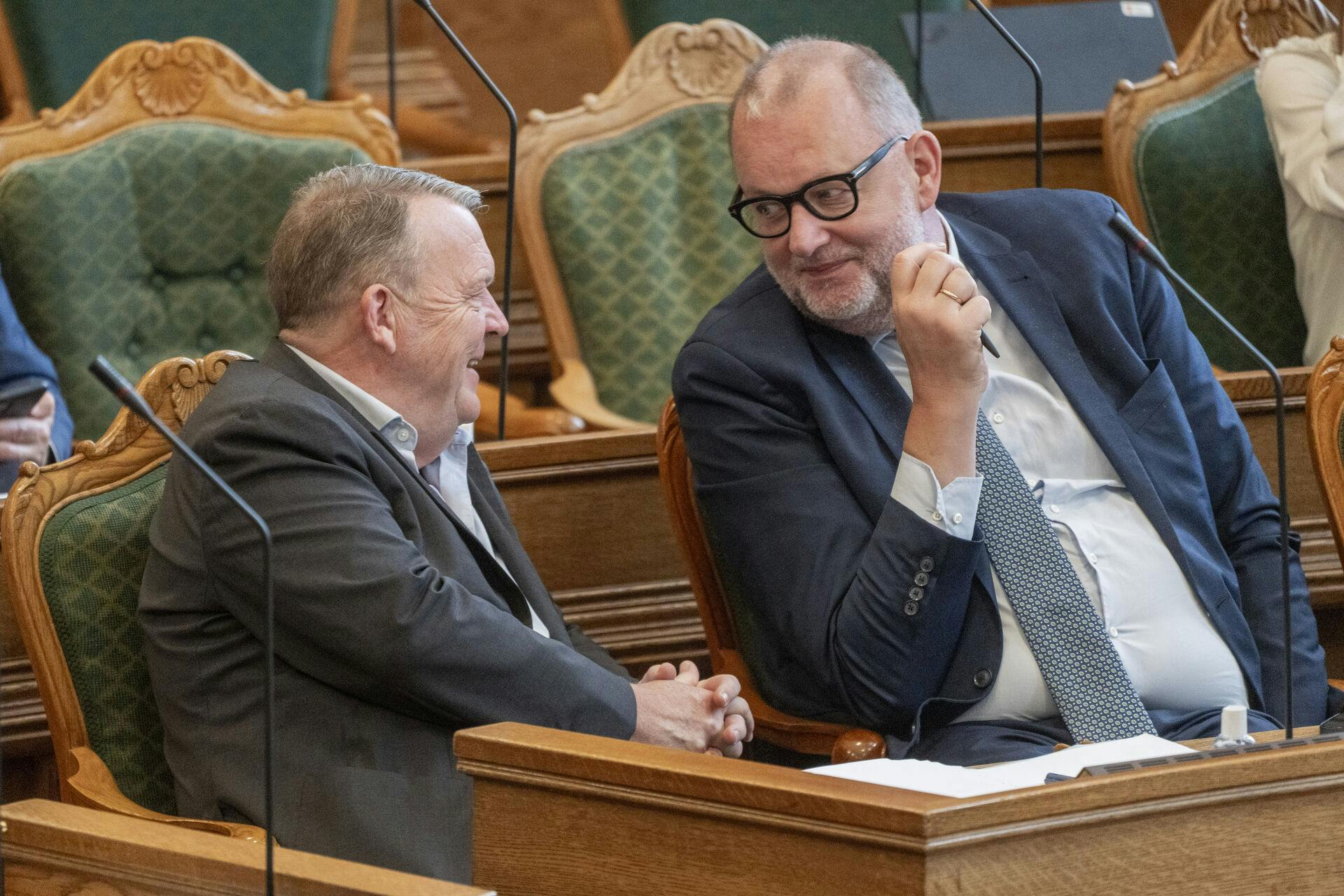 Lars Christian Lilleholt (th.) har skiftet mening om Ventres statsministerkanditatur.