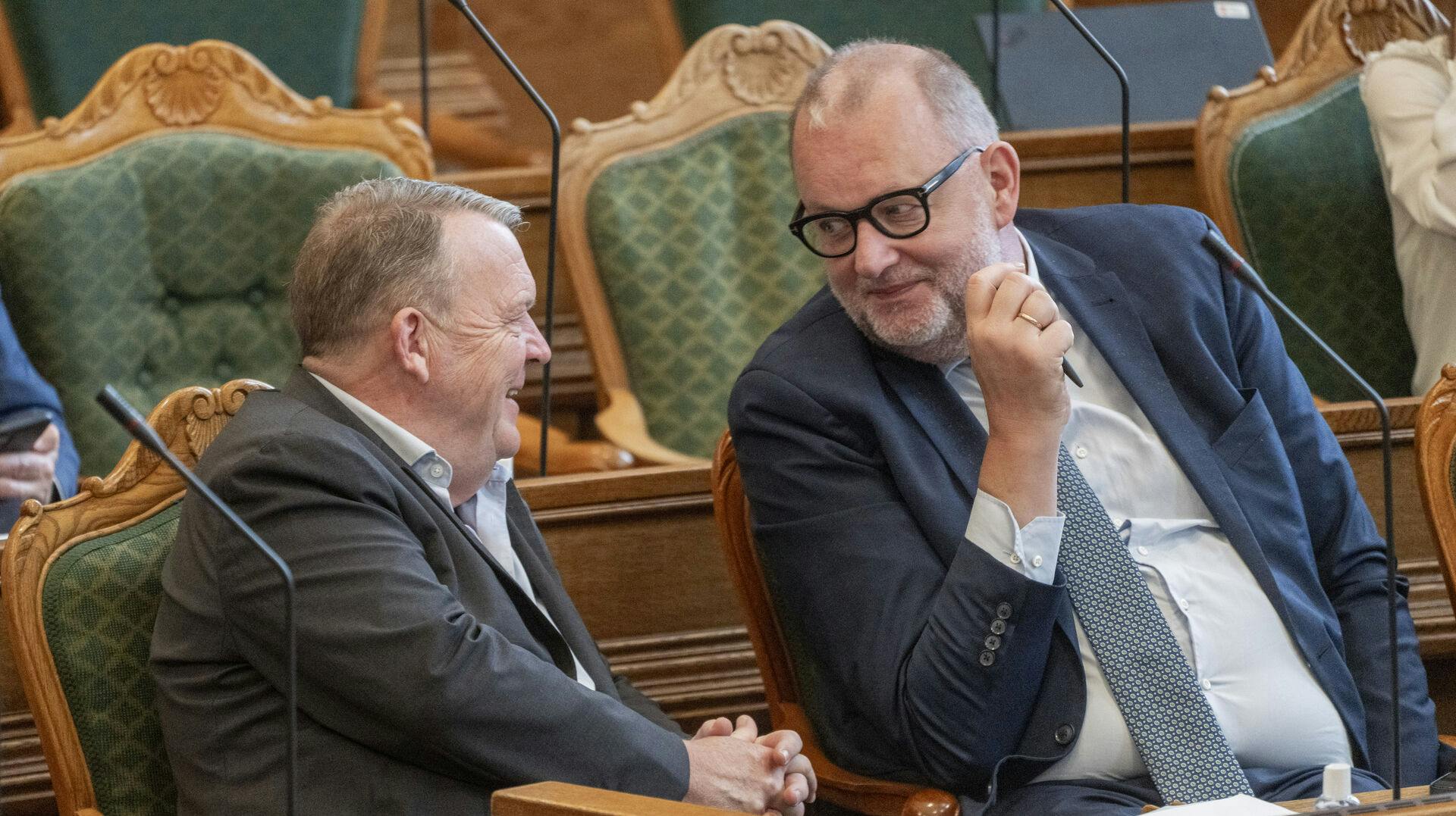 Lars Christian Lilleholt (th.) har skiftet mening om Ventres statsministerkanditatur.