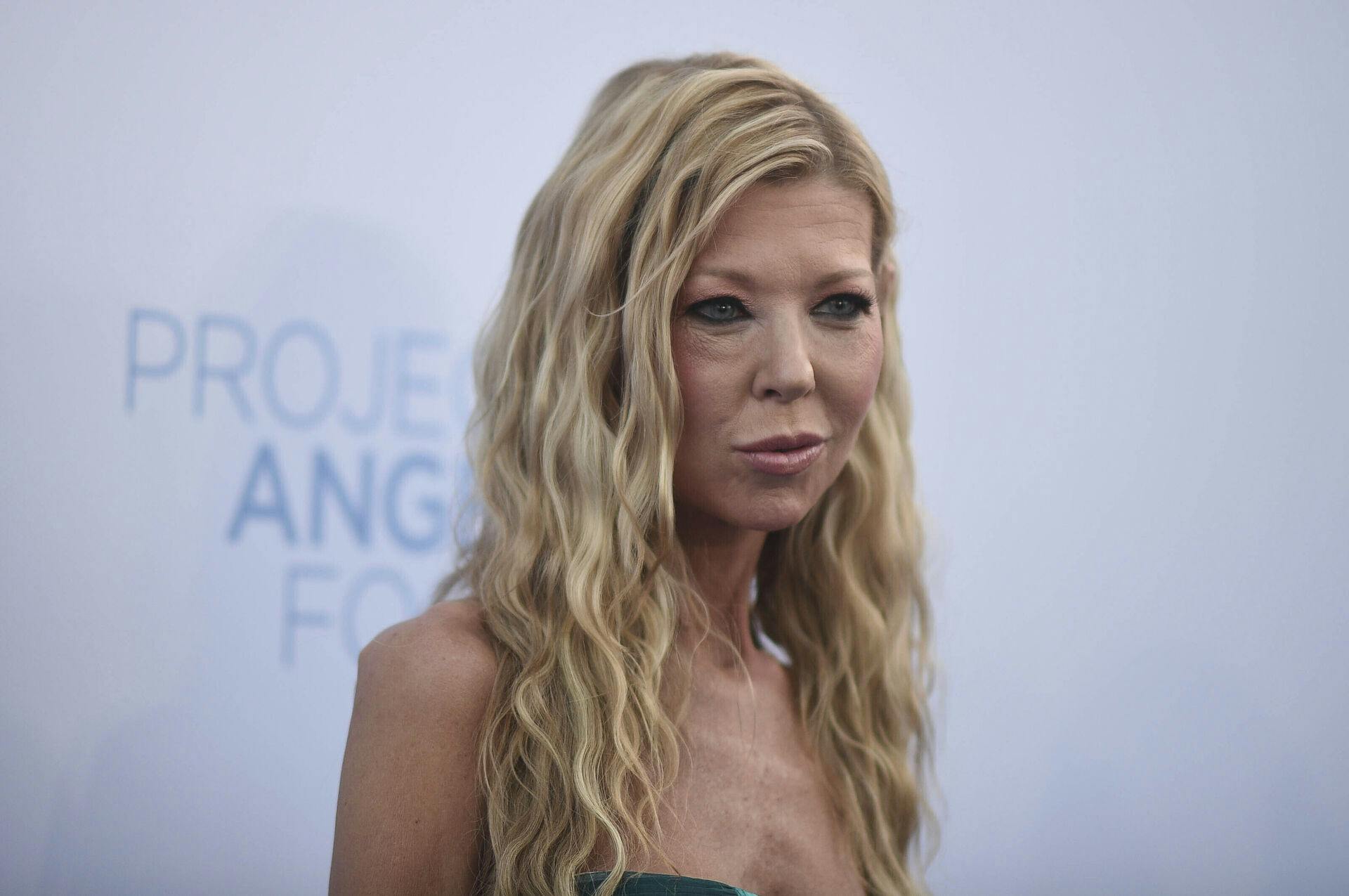 Tara Reid arrives at the Project Angel Food Angel Awards on Saturday, Sept. 23, 2023, in Los Angeles. (Photo by Richard Shotwell/Invision/AP)