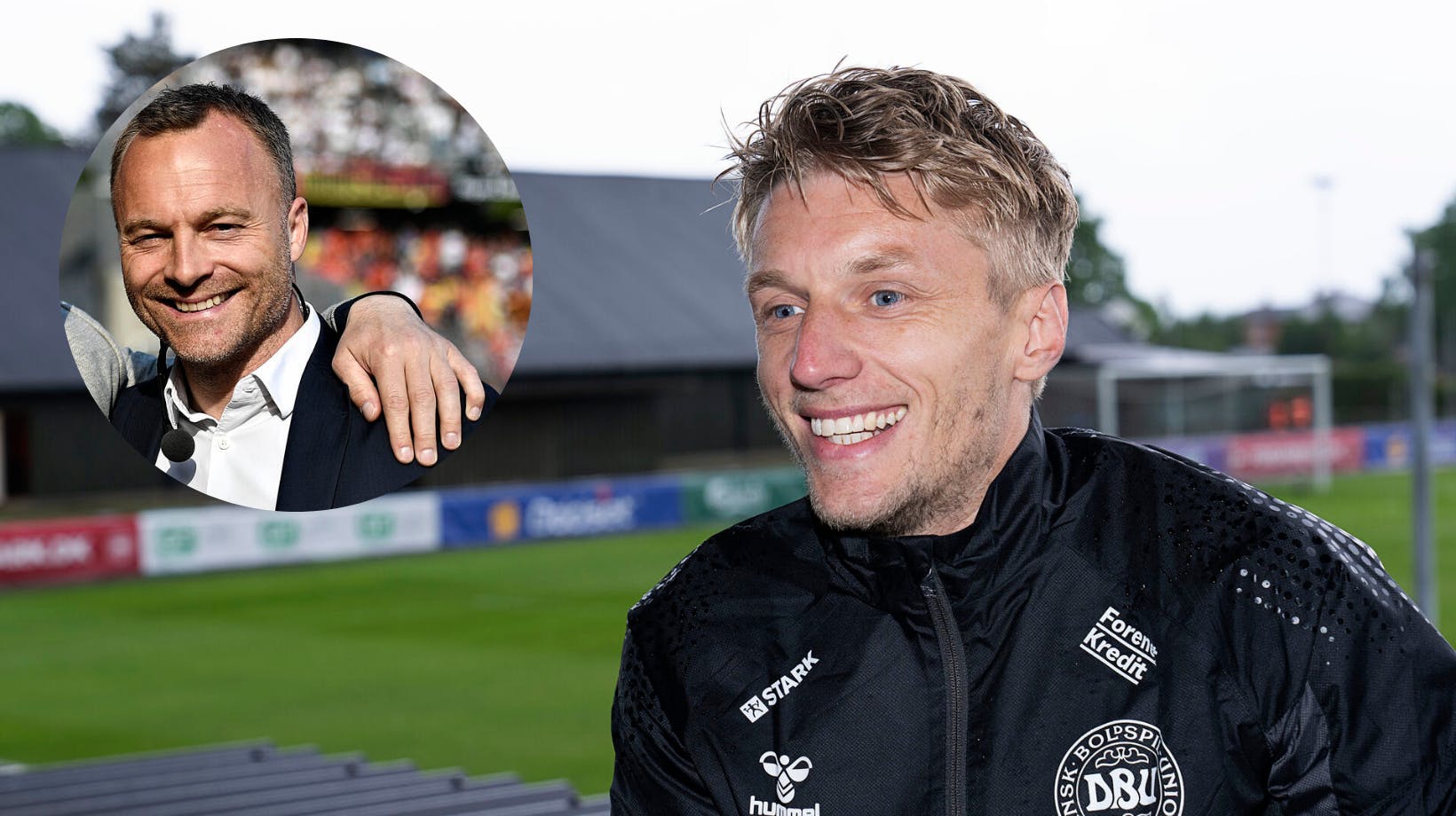 Daniel Wass og Lars Jacobsen mindes en hyggelig grillfest med landsholdet. 