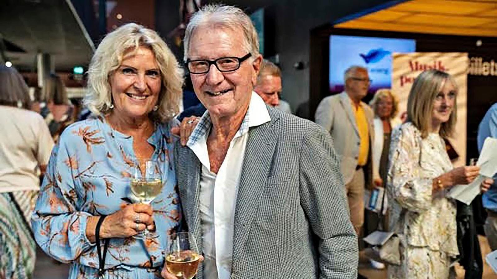 86-årige Finn Nielsens udkårne hedder Vita og er 67 år. De holdt et par års pause, men er nu sammen igen.