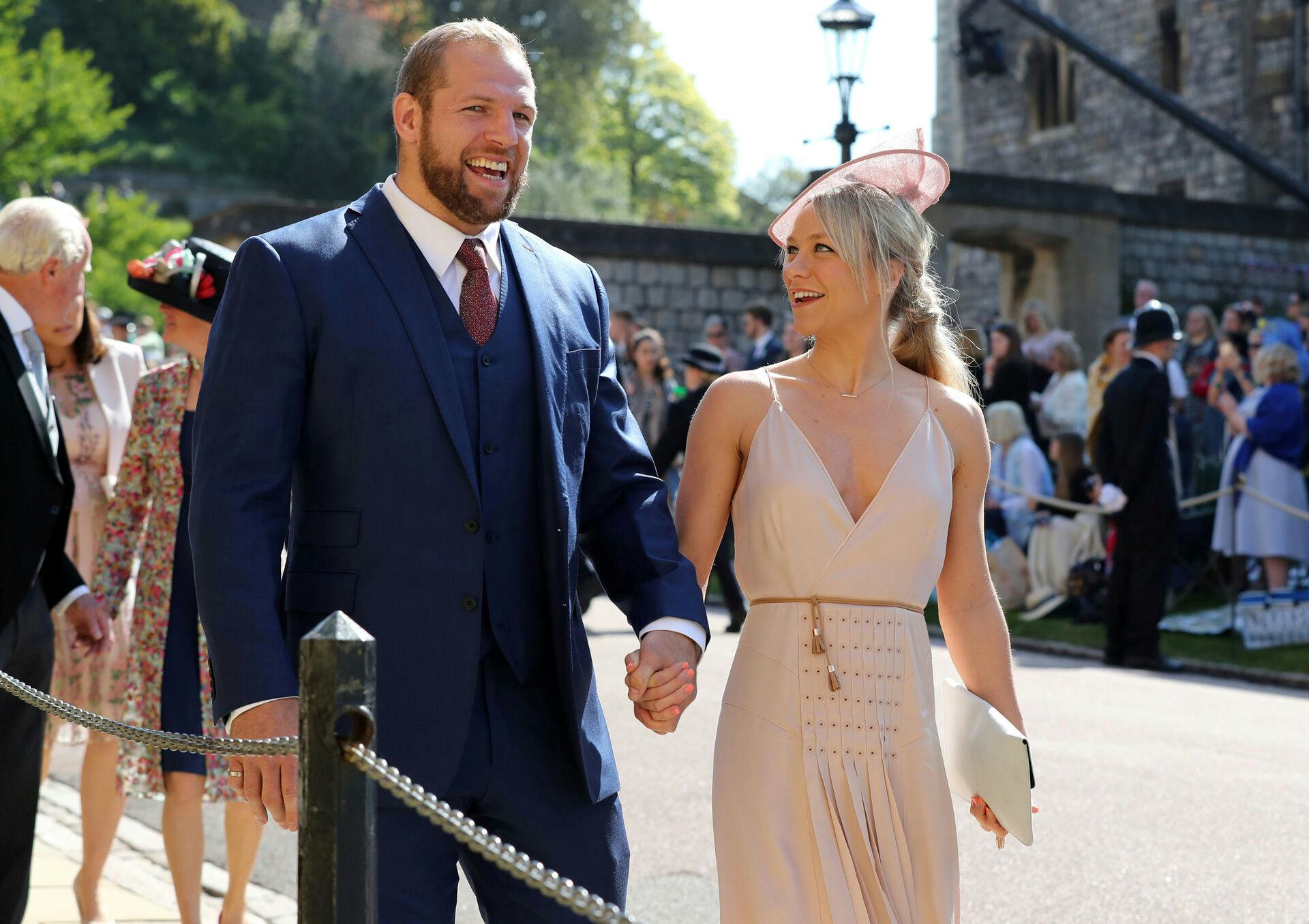 James Haskell og Chloe Madeley blev gift i 2018. 