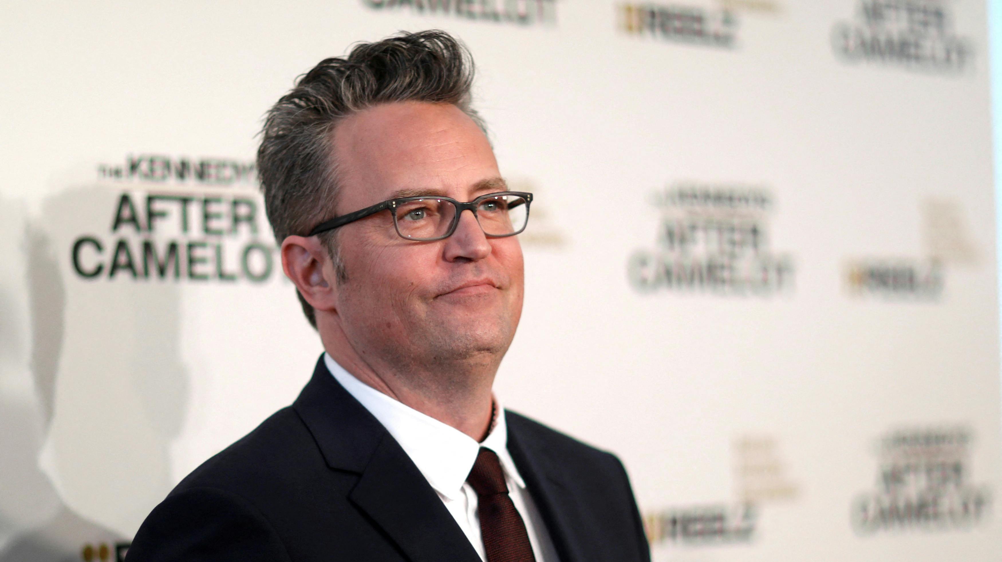 Matthew Perry spillede Chandler Bing i den storhittende tv-serie "Venner".