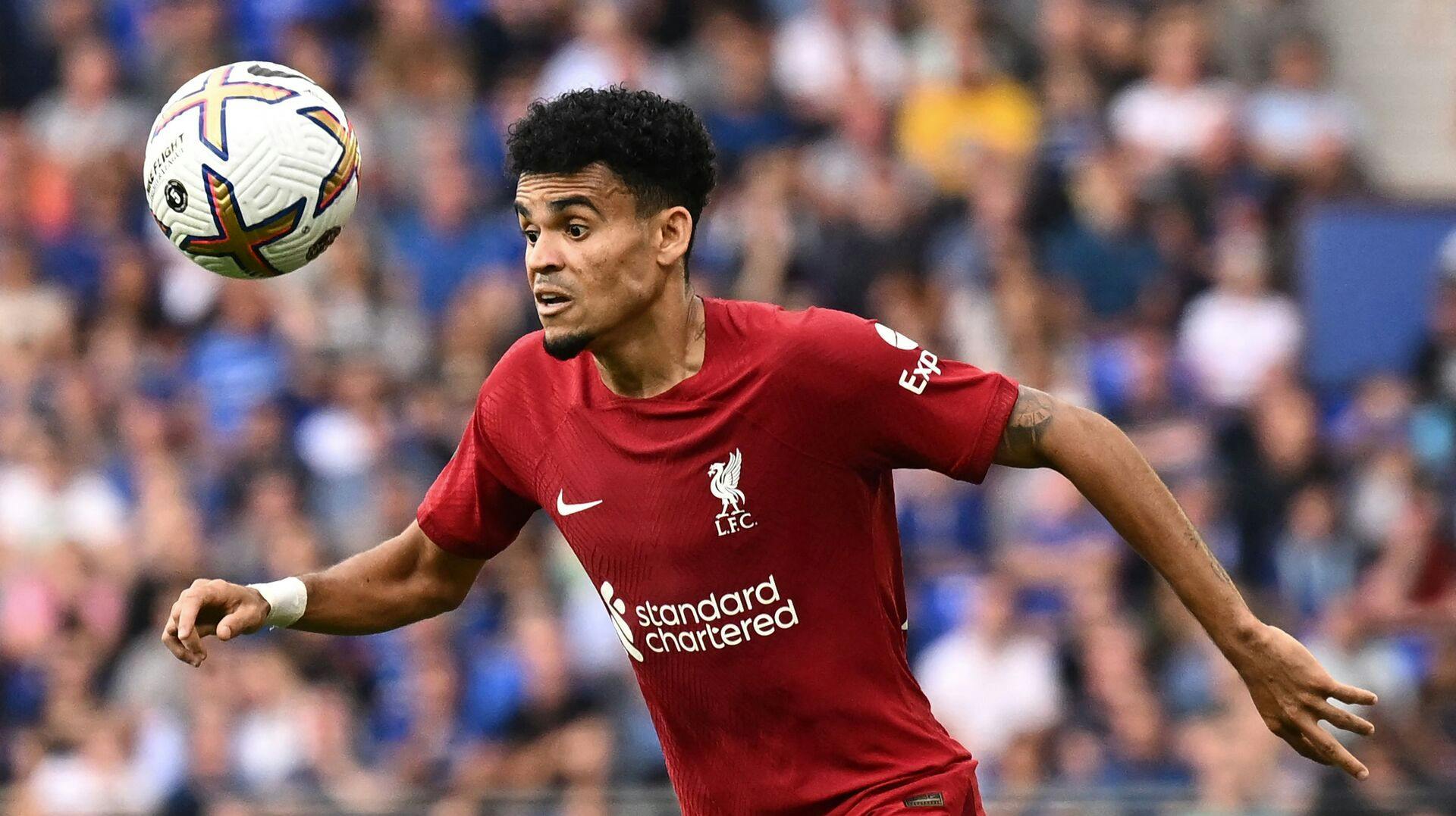 Luis Diaz spiller til dagligt for Liverpool.