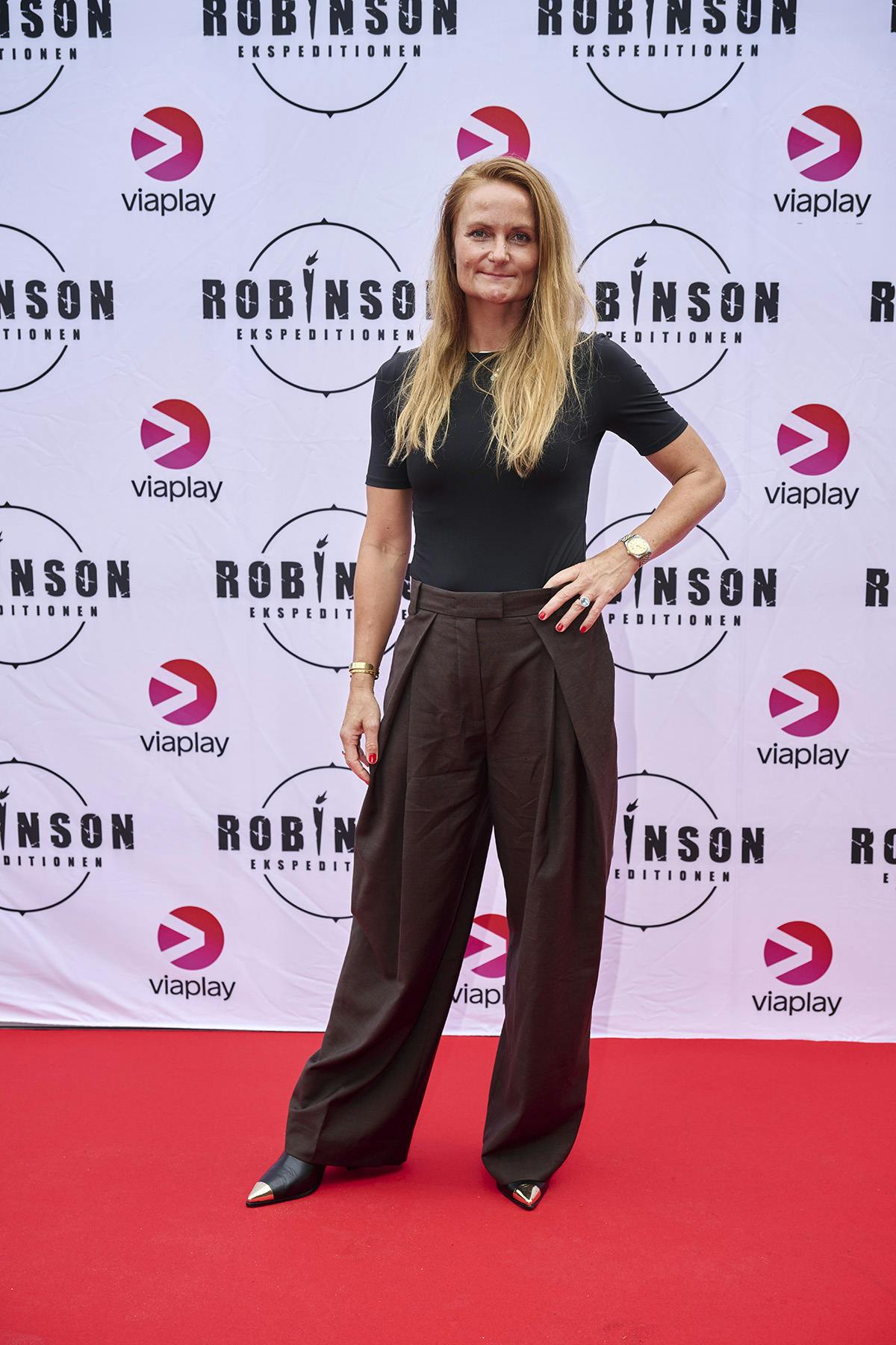 Louise Mammen til forpremieren på sæson 24 af "Robinson Ekspeditionen".