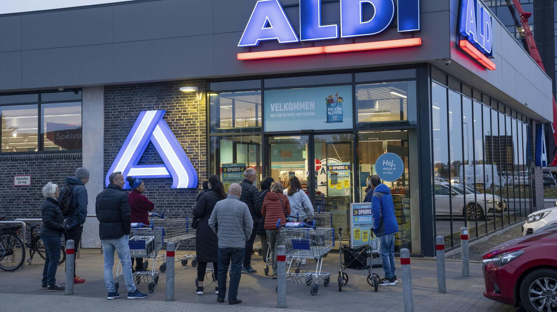 Aldi lukker helt den 30. november.