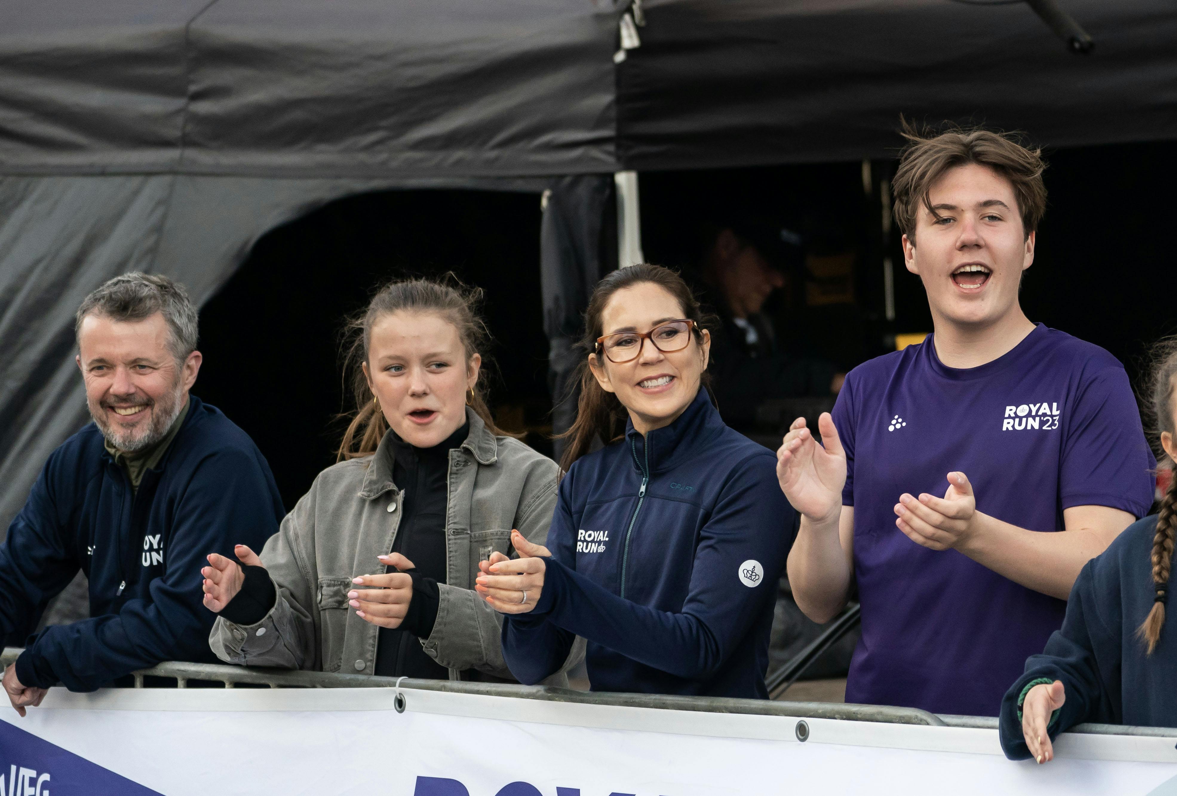 OPGAVE:  Royal Run 2023. Prins Christian,  prins Vincent og kronprins Frederik løber 10 kmSTED: KøbenhavnJOURNALIST: Marianne Singer, Ulrik Ulriksen og Jan KörnerFOTOGRAF: Hanne JuulDATO: 20230529