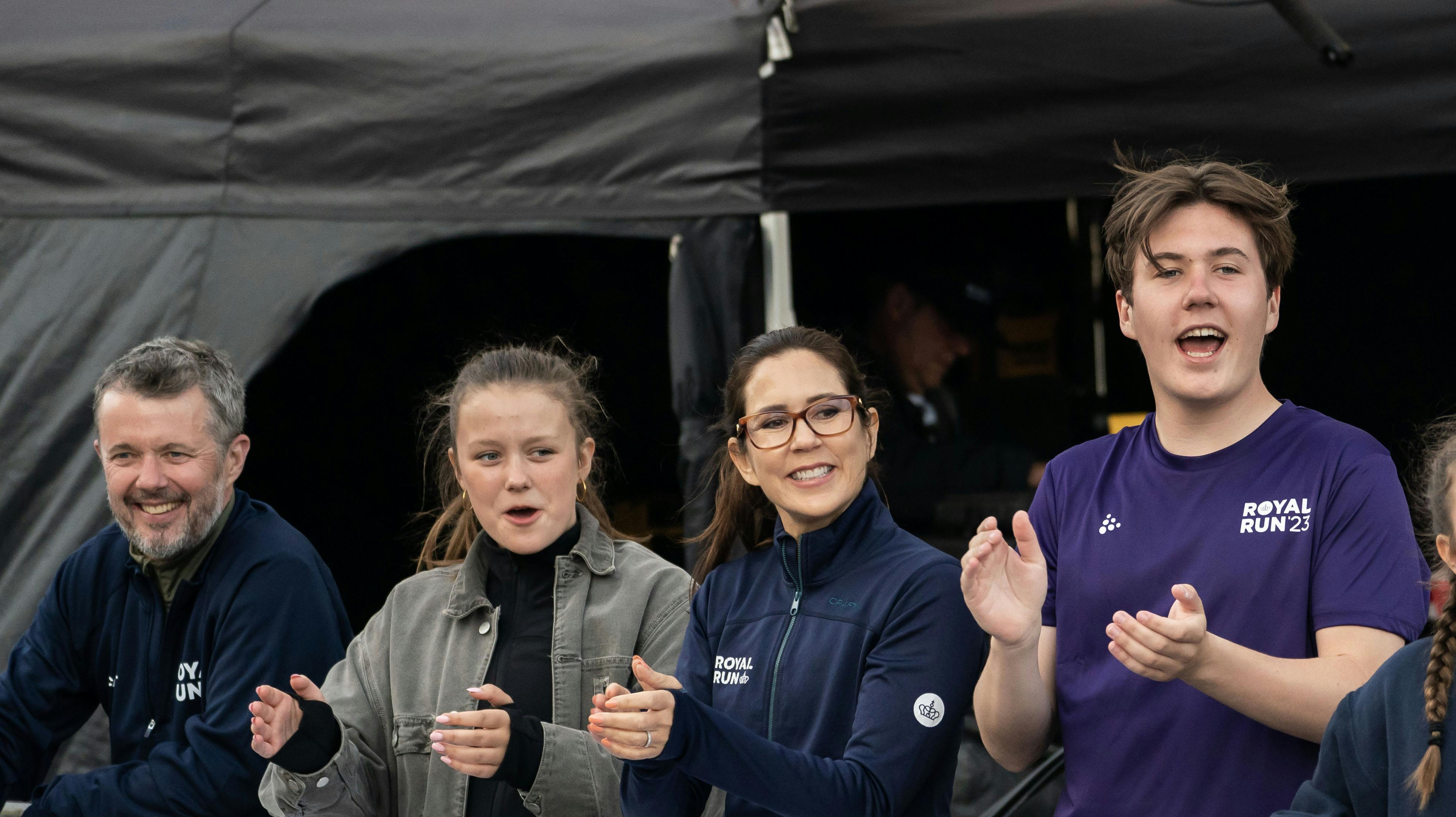 OPGAVE:  Royal Run 2023. Prins Christian,  prins Vincent og kronprins Frederik løber 10 kmSTED: KøbenhavnJOURNALIST: Marianne Singer, Ulrik Ulriksen og Jan KörnerFOTOGRAF: Hanne JuulDATO: 20230529