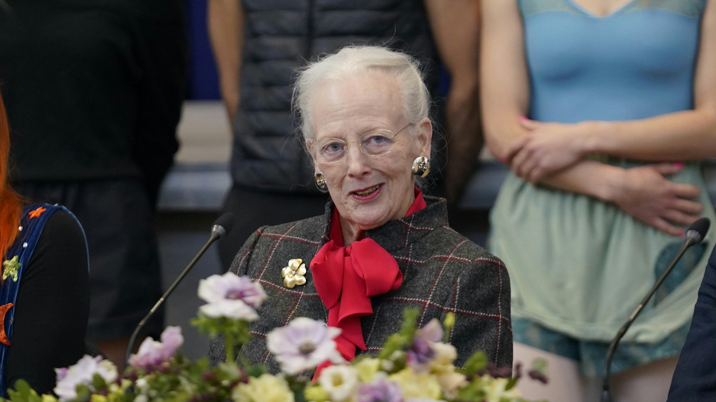 Dronning Margrethe har tilsyneladende ikke set "Venner". 