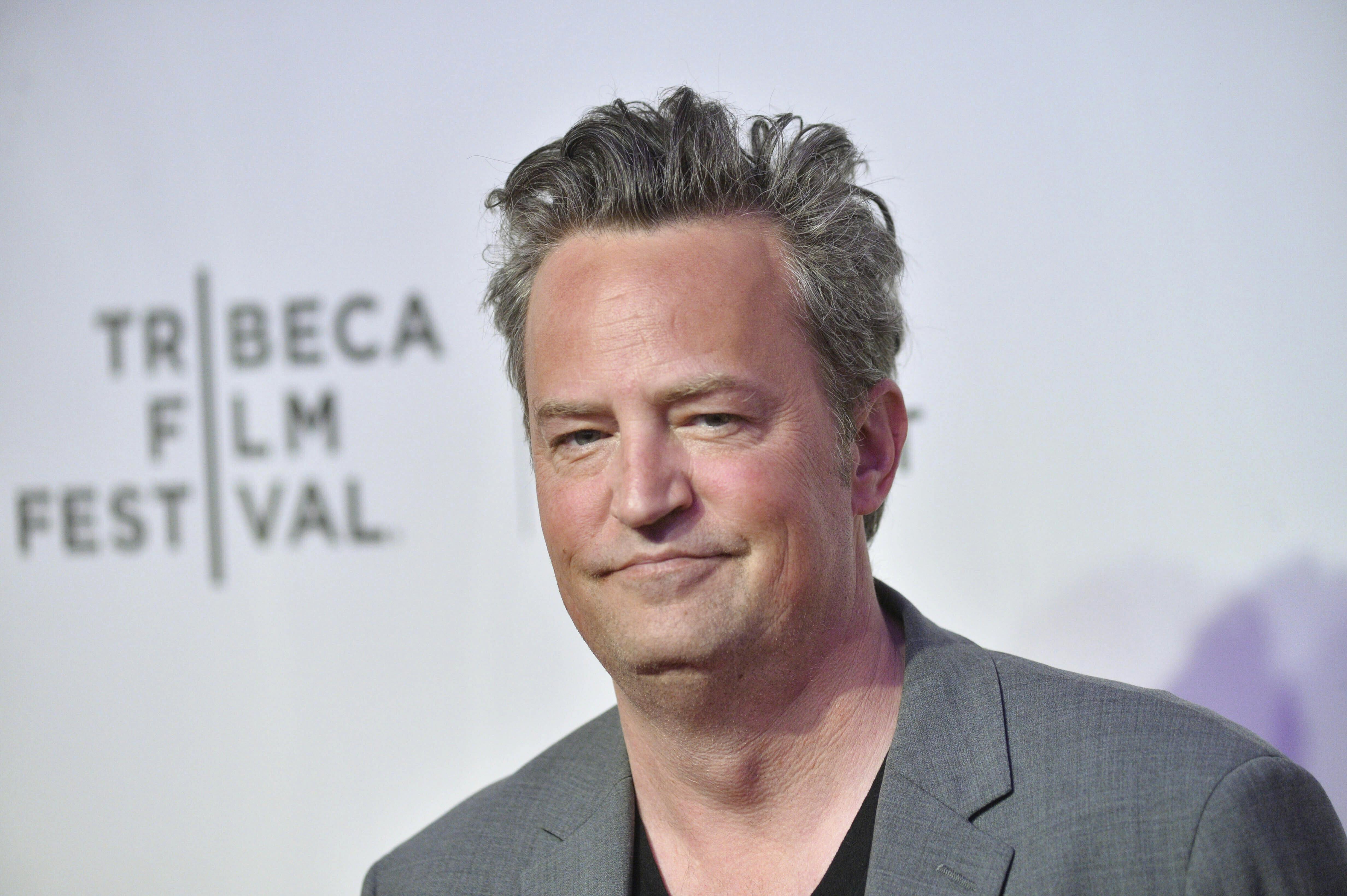 Photo by: NDZ/STAR MAX/IPx 2023 4/26/17 Matthew Perry attends "The Circle" screening during the 2017 Tribeca Film Festival at BMCC Tribeca PAC on April 26, 2017 in New York City.