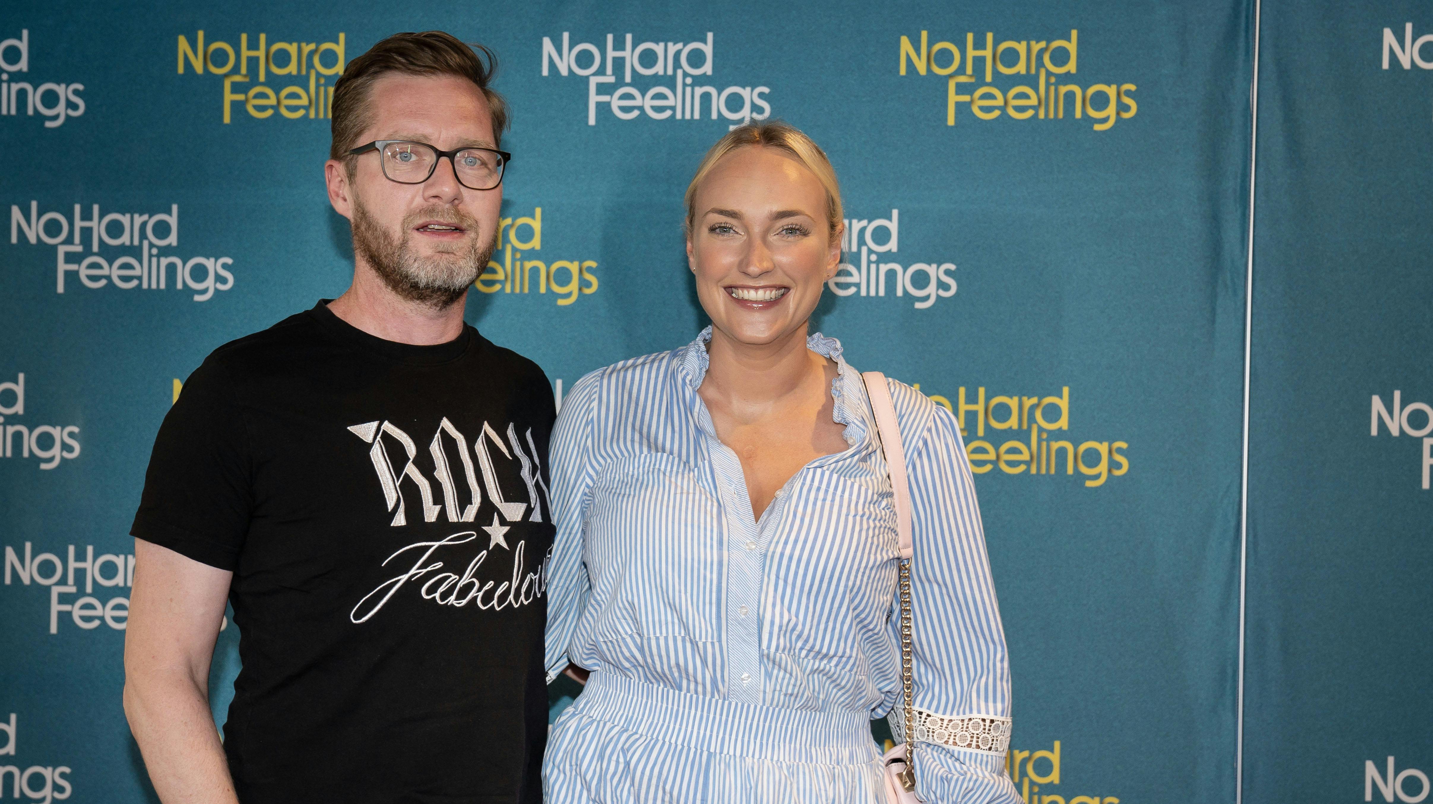 Line Hoffmeyer og Lasse Rimmer. 