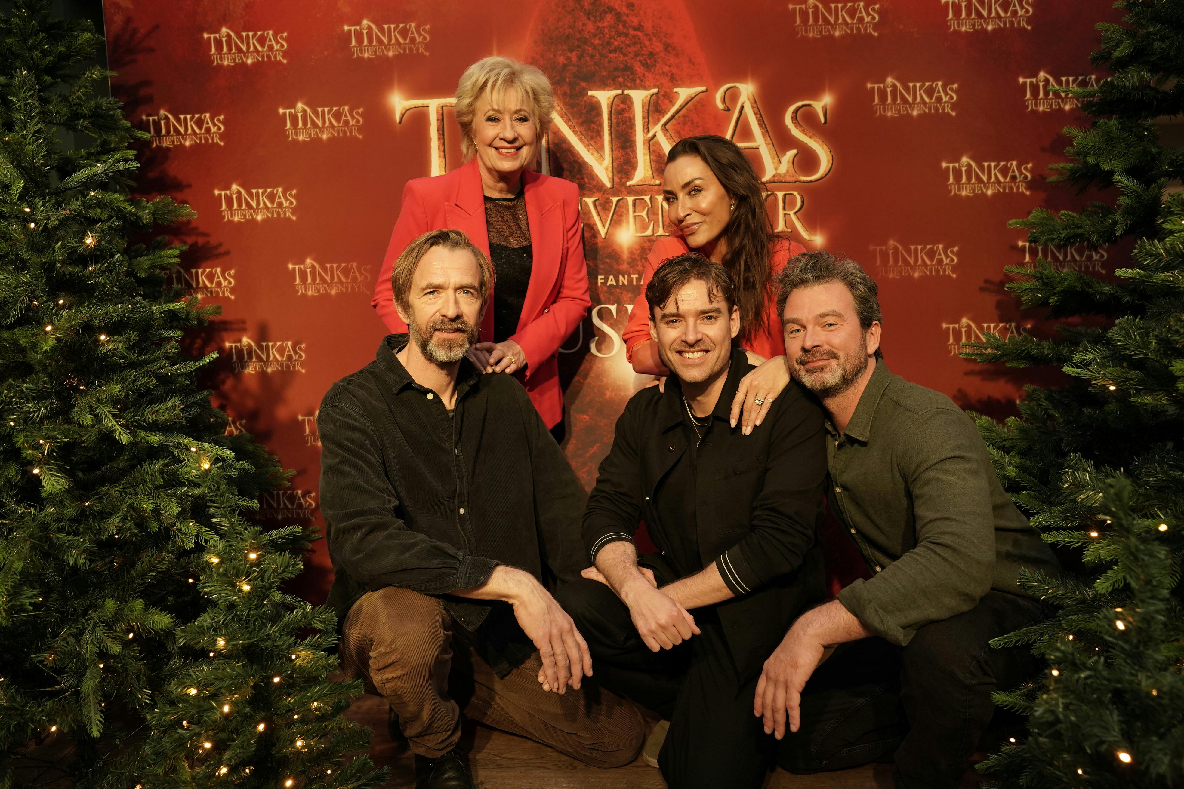 Flere danske stjerner medvirker i den nye "Tinka"-julemusical.