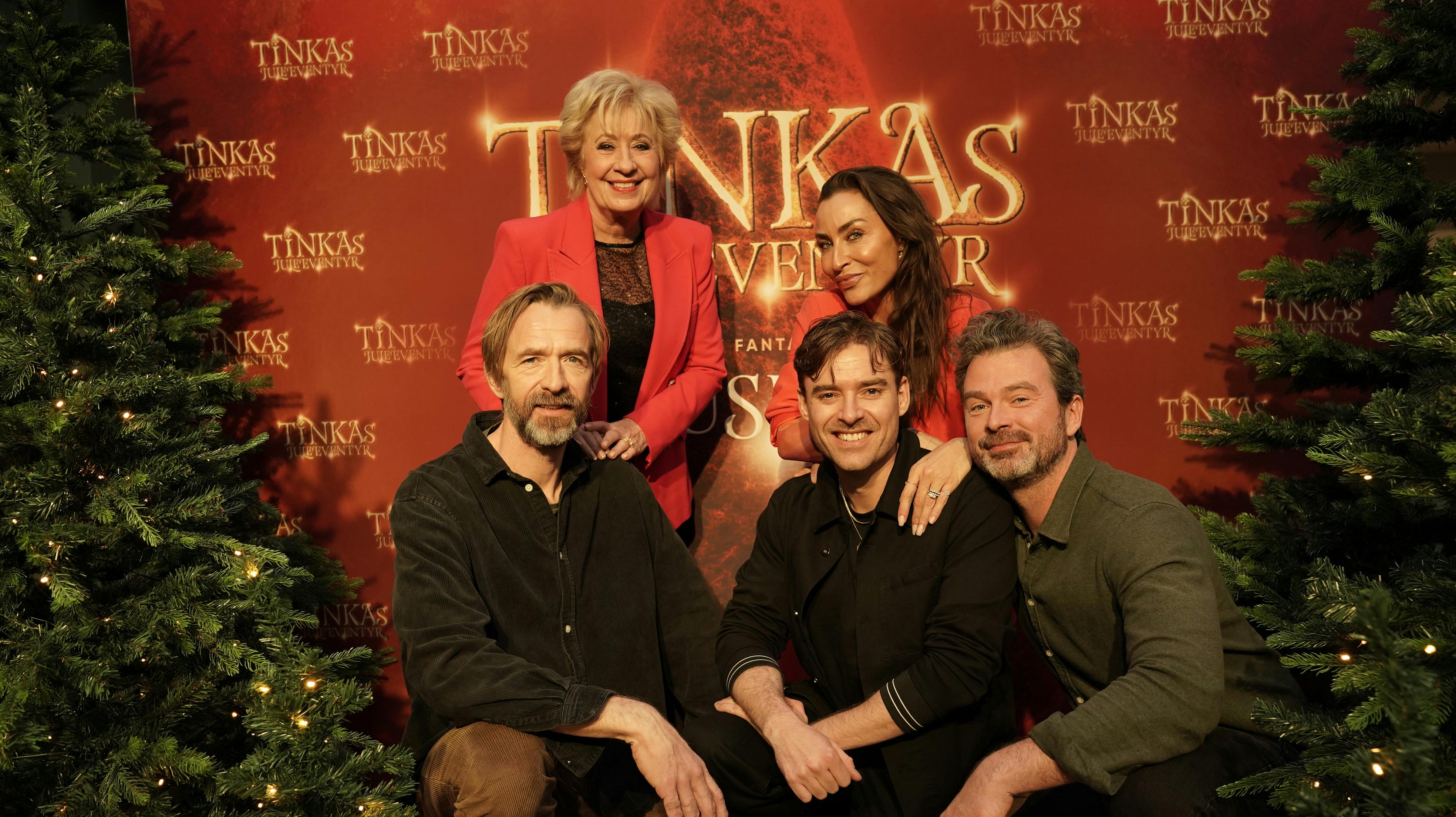 Flere danske stjerner medvirker i den nye "Tinka"-julemusical.